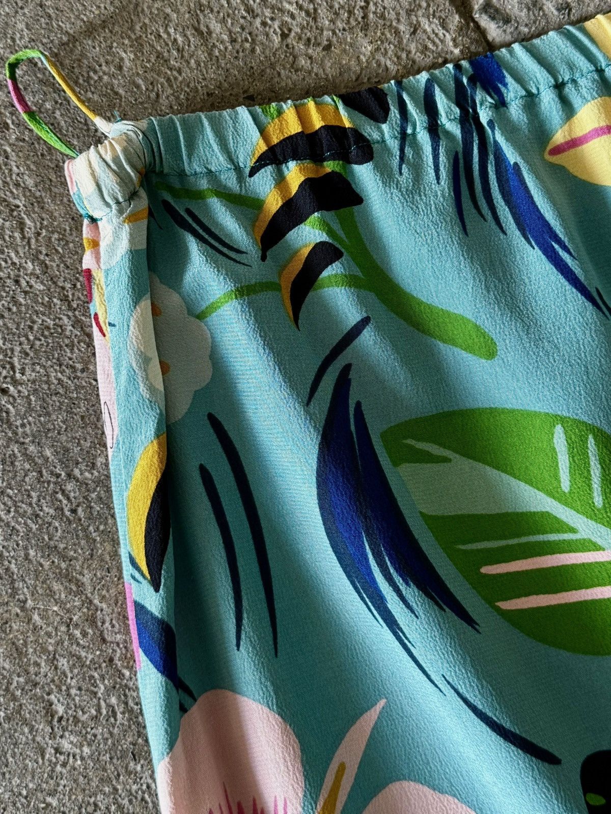 Gucci Gucci - Tom Ford - SS1999 - Tropical Flower Skirt Size 27" / US 4 / IT 40 - 7 Thumbnail