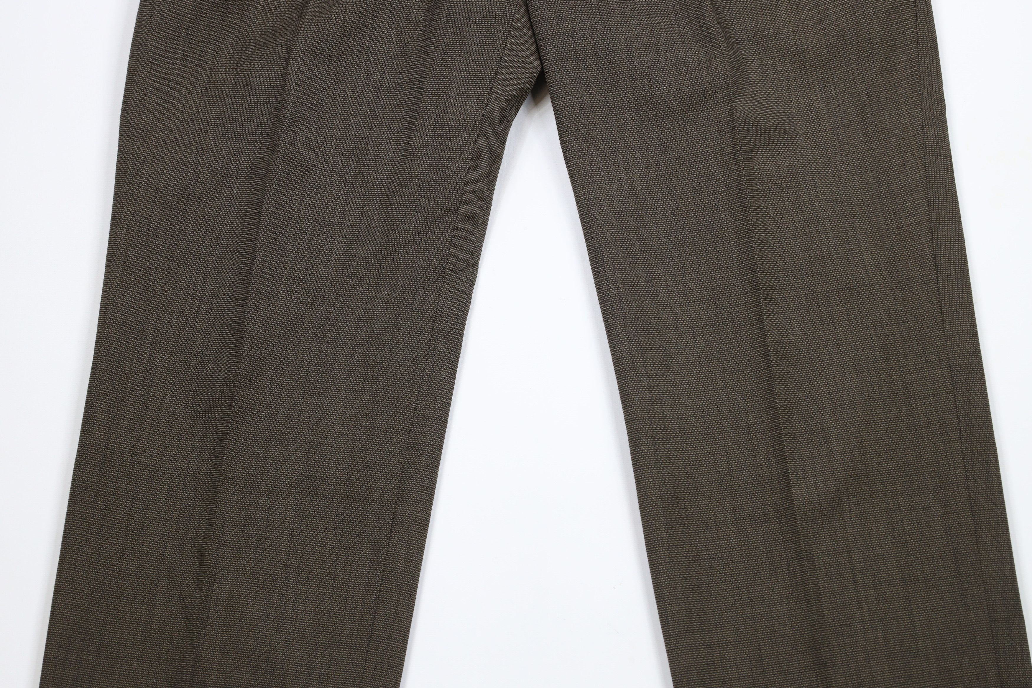 Vintage Vintage 90s Streetwear Cuffed Wide Leg Chino Pants Brown Size US 38 / EU 54 - 3 Thumbnail