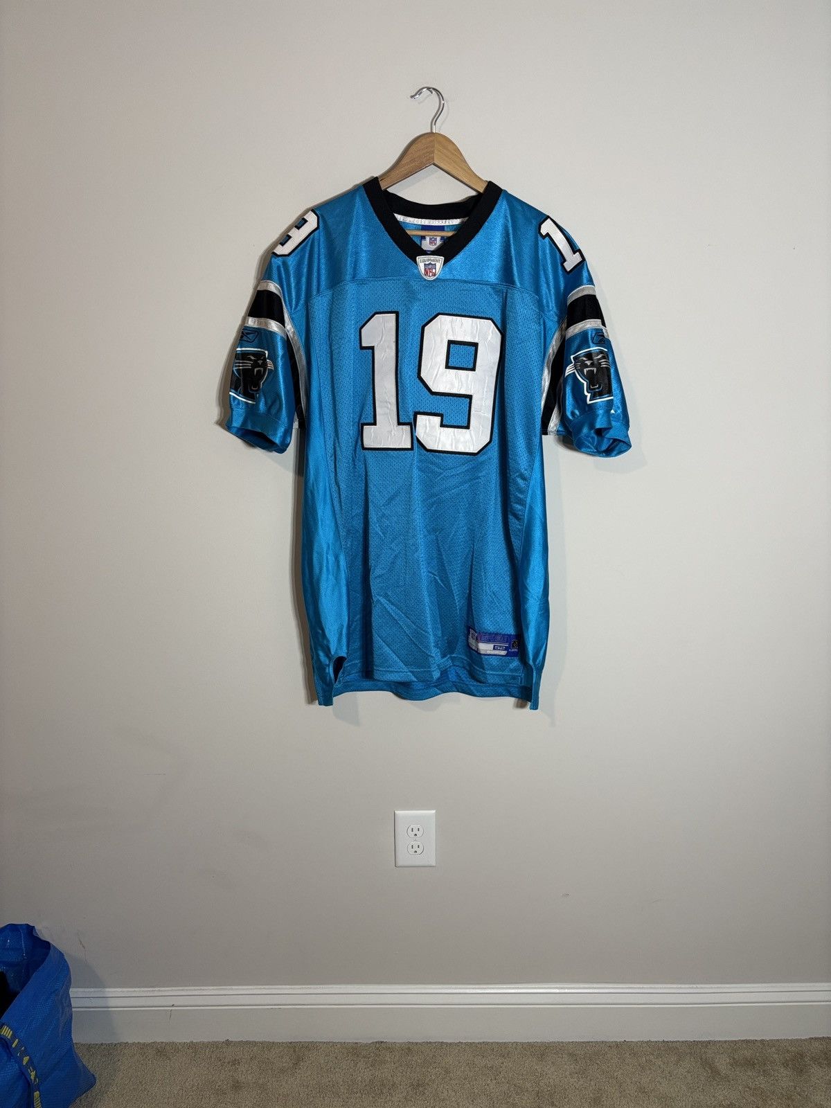 Reebok Vtg Reebok OnField Johnson Carolina Panthers Jersey 52 Size US XL / EU 56 / 4 - 1 Thumbnail