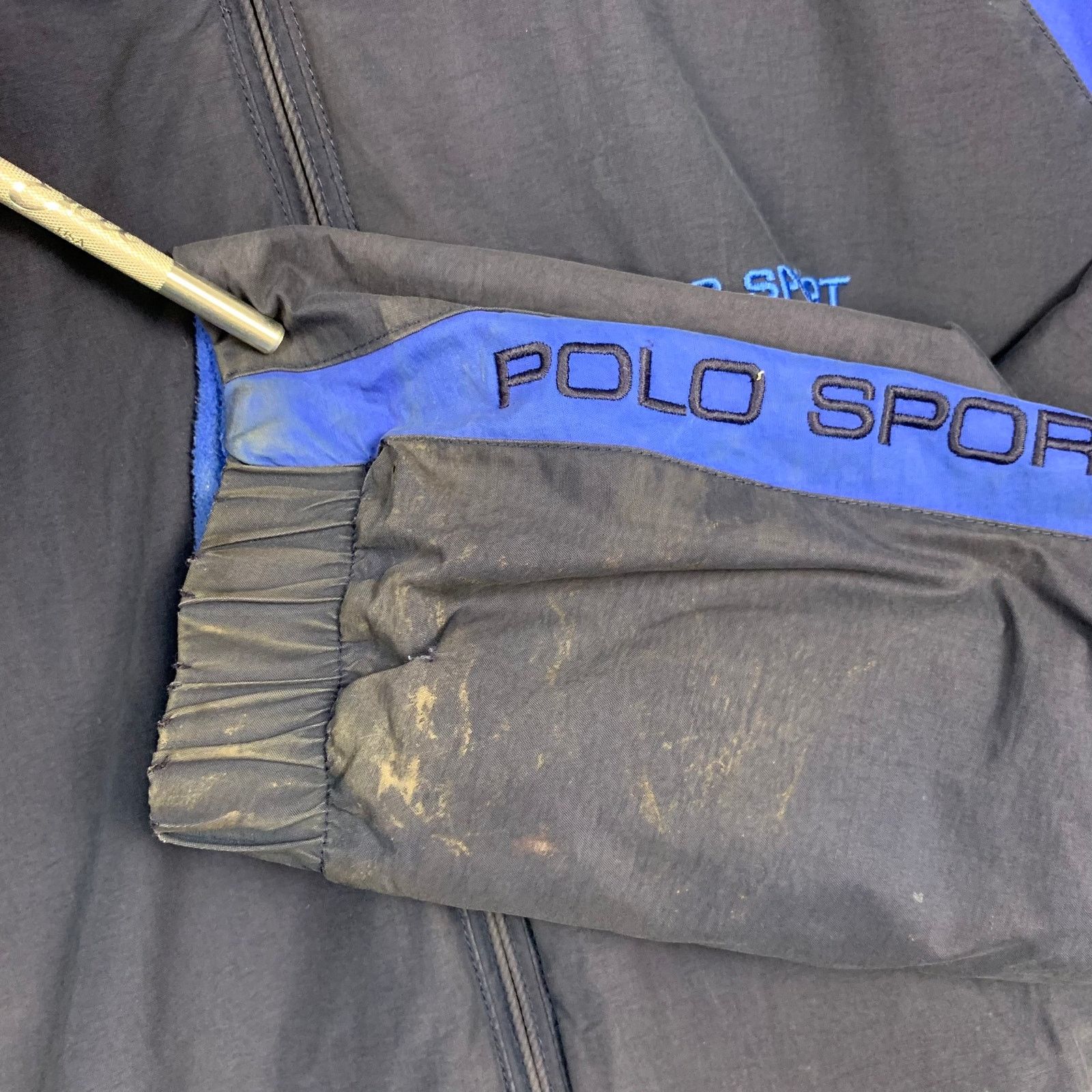 Ralph Lauren Sport Ralph Lauren Polo Sport Reversible Jacket Men Large Blue VTG Size US L / EU 52-54 / 3 - 12 Thumbnail