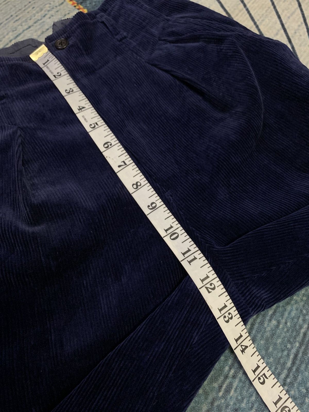 Issey Miyake Vintage 70’s ISSEY MIYAKE Hight Waist Corduroy Pants Size 23" - 19 Thumbnail