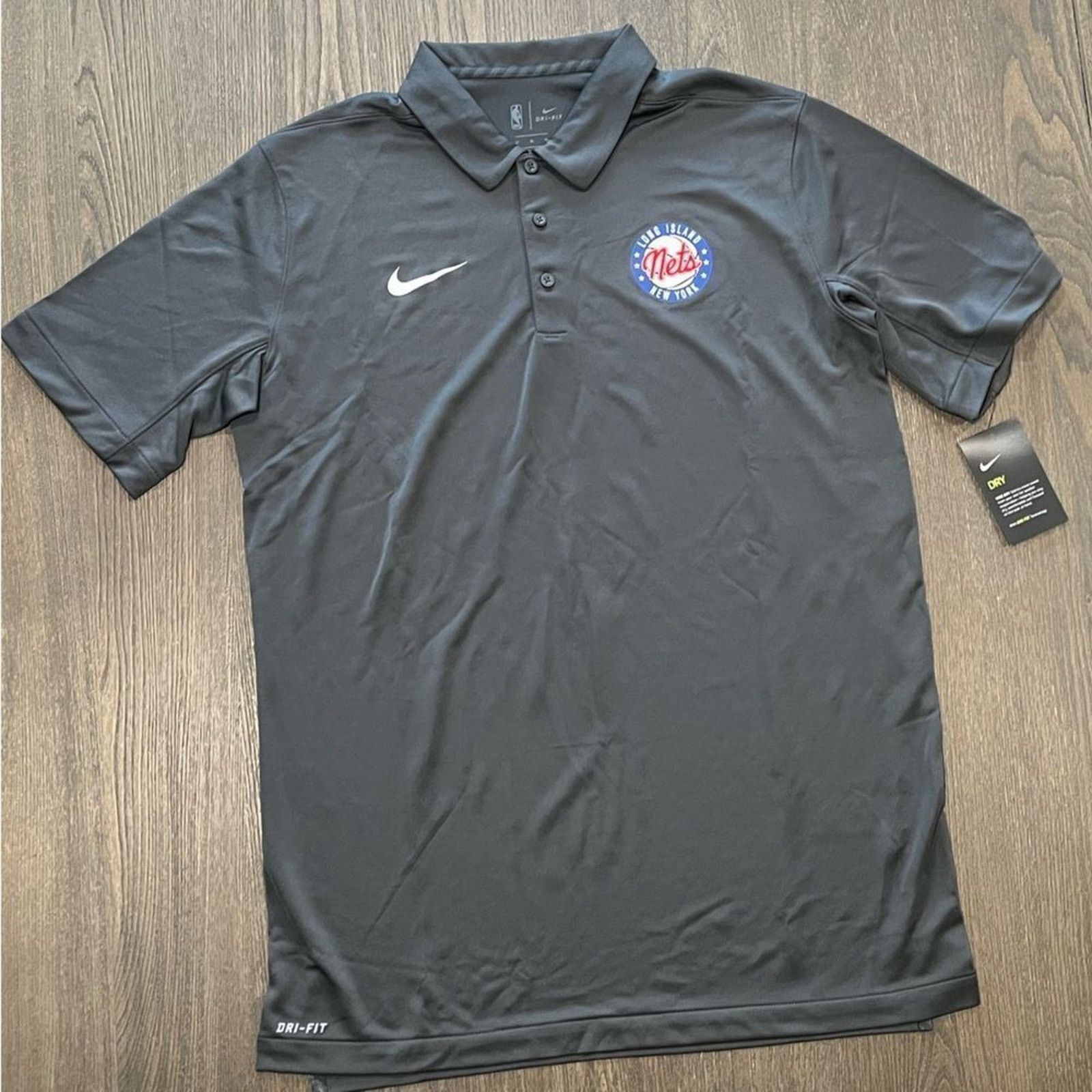 Nike NWT Nike Men's Long Island Mets Baseball Polo - Size LT Size US L / EU 52-54 / 3 - 1 Thumbnail