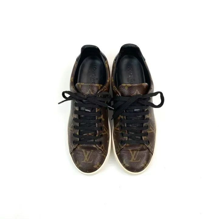 Louis Vuitton Louis Vuitton Frontrow Monogram Canvas Sneakers -2508 Size US 6 / IT 36 - 2 Thumbnail