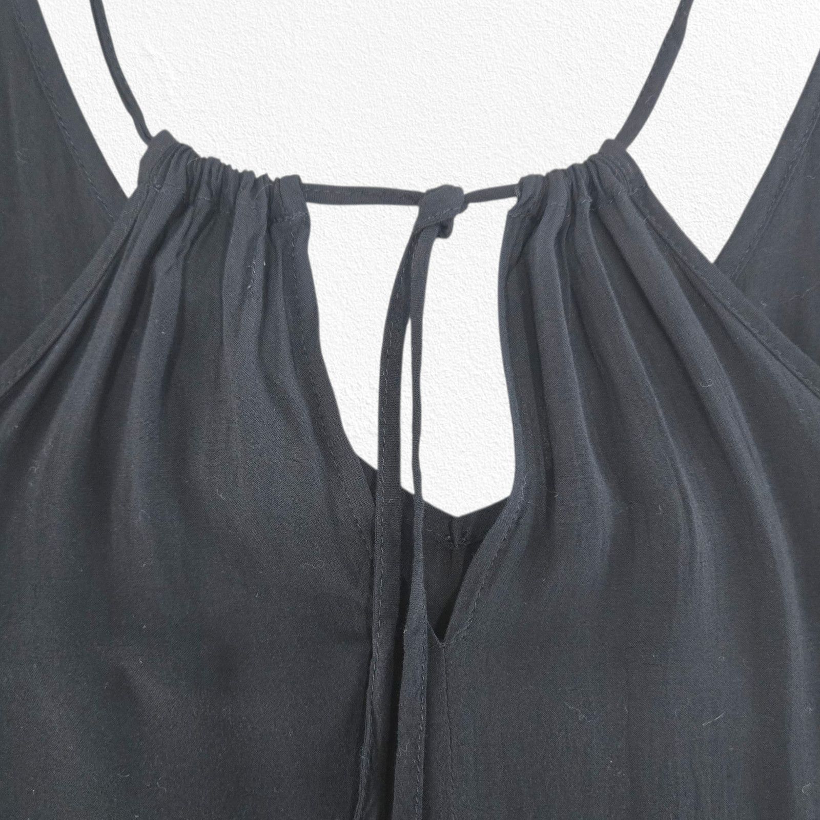 Free People Free People Black Lace Slip Nightgown Chemise Size Medium Size M / US 6-8 / IT 42-44 - 9 Thumbnail