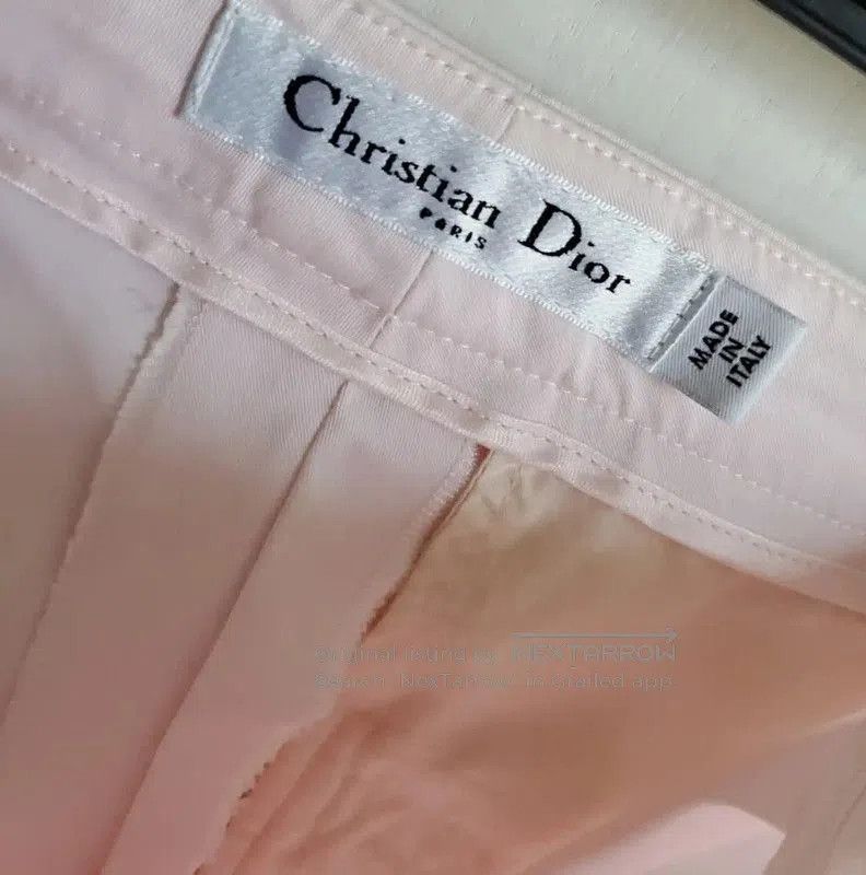 Dior Dior Summer Light Pink Cotton Shorts . Size 22" - 5 Thumbnail