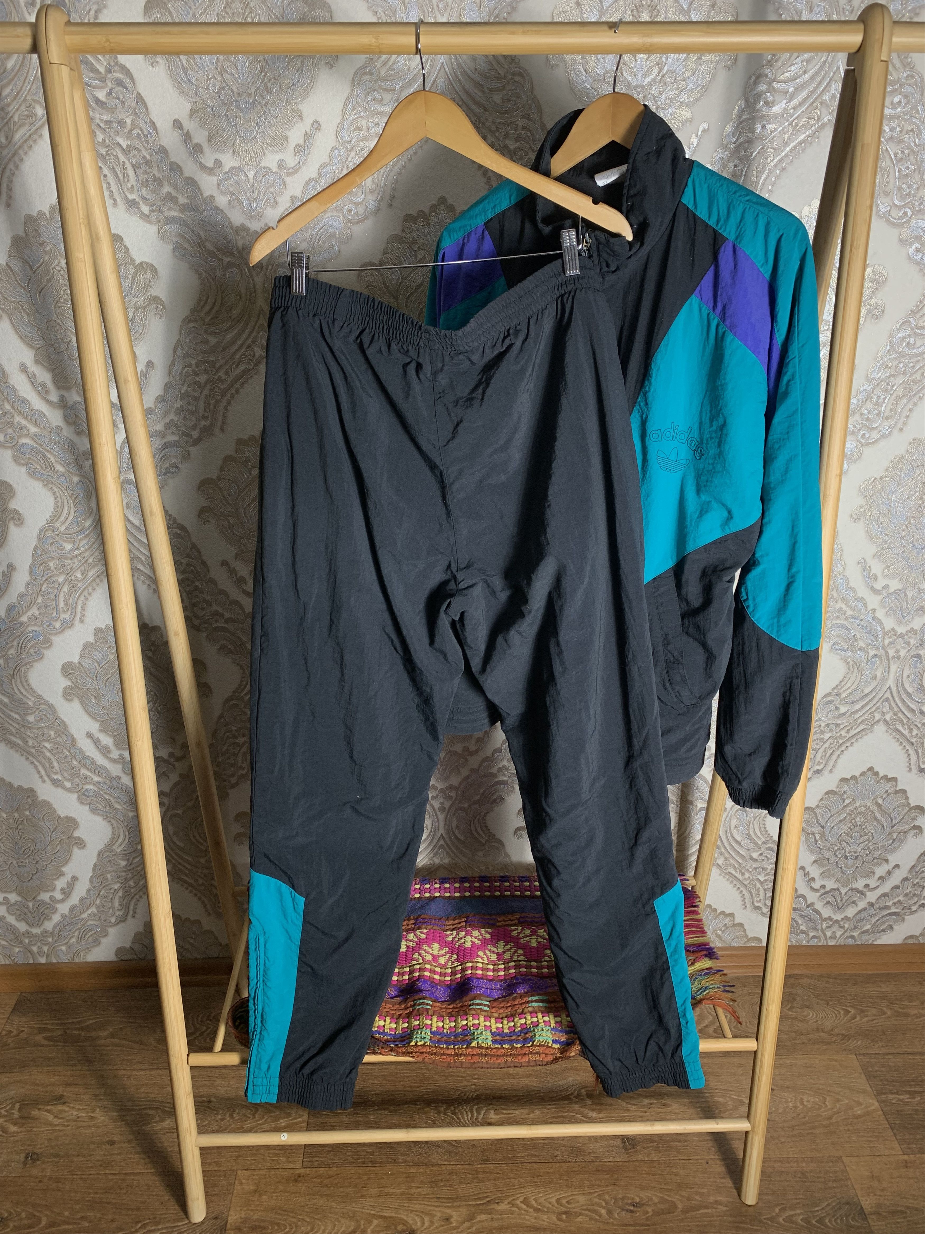 Vintage VERY RARE ADIDAS ORIGINAL EQUIPMENT SUIT RETRO CASUAL 90s Size US L / EU 52-54 / 3 - 5 Thumbnail