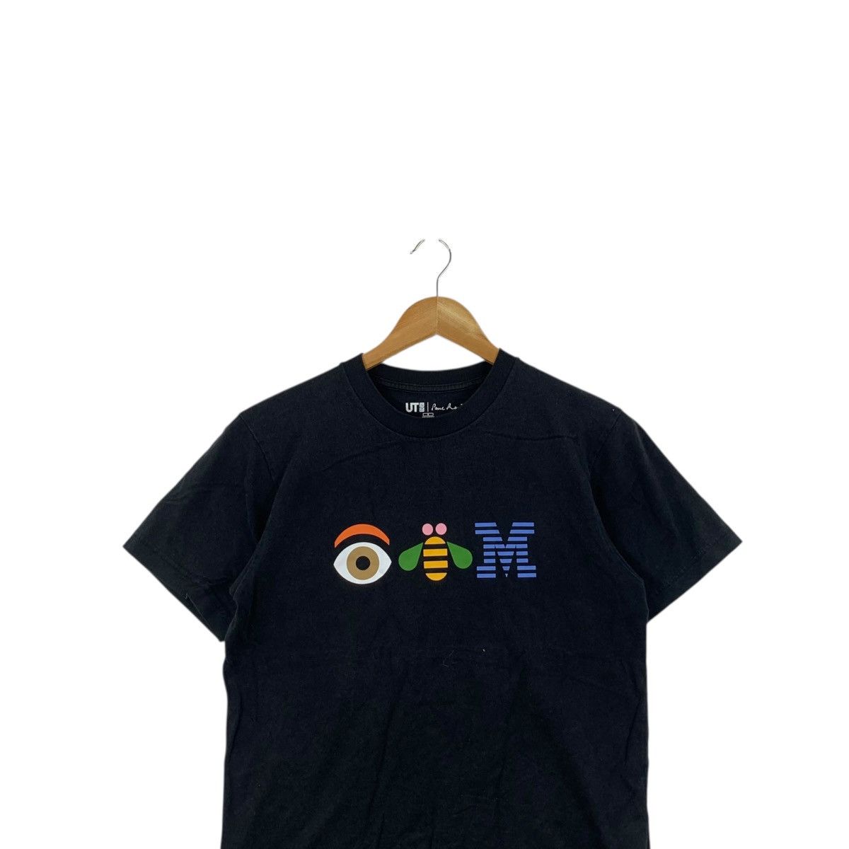 Uniqlo UNIQLO x PAUL RAND IBM Rebus Design Logo Tee Shirt Top Size S / US 4 / IT 40 - 2 Thumbnail