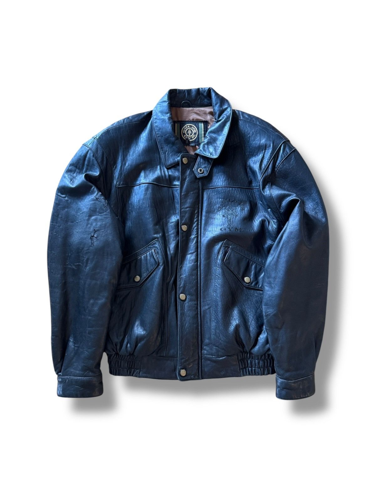 ジャケット・アウター 90s armani jeans leather flight jacket 90s ARMANI JEANS Leather Jacket | VOSTOK