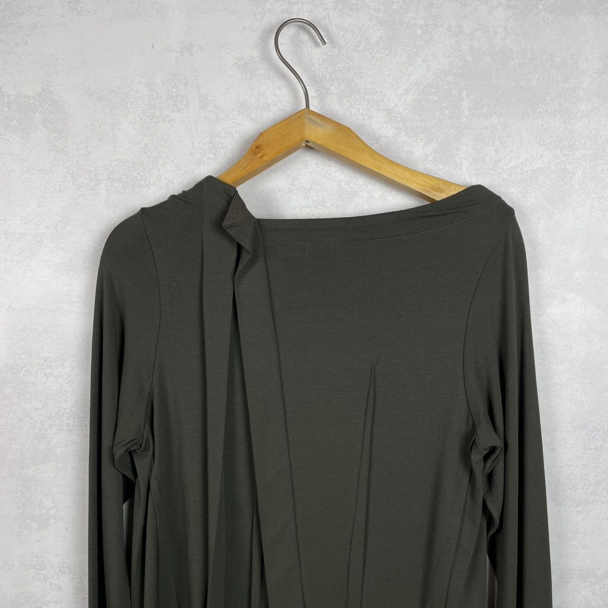 Rundholz Black Label Viscos Asymmetrical Button Cardigan Top