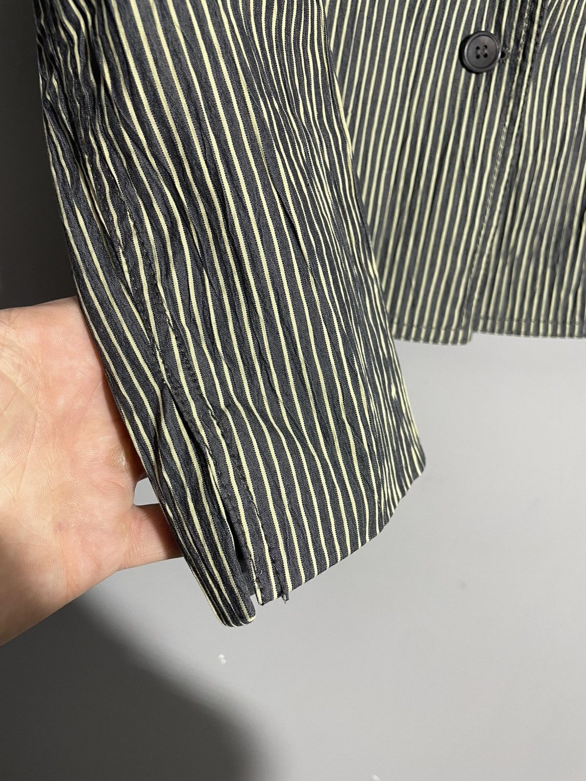 Piazza Sempione Plazza Simpione Striped Women’s Blazer size 46 Size L / US 10 / IT 46 - 6 Thumbnail
