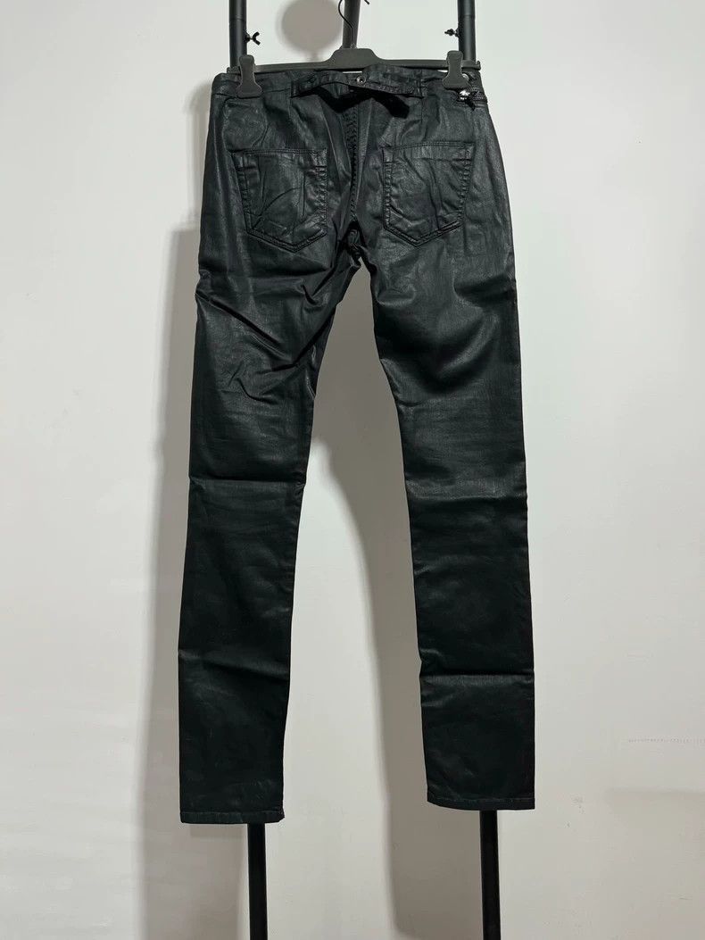 Rick Owens Rick Owens Rick Owens Black Leather Long Pants-2507 Size US 34 / EU 50 - 2 Thumbnail