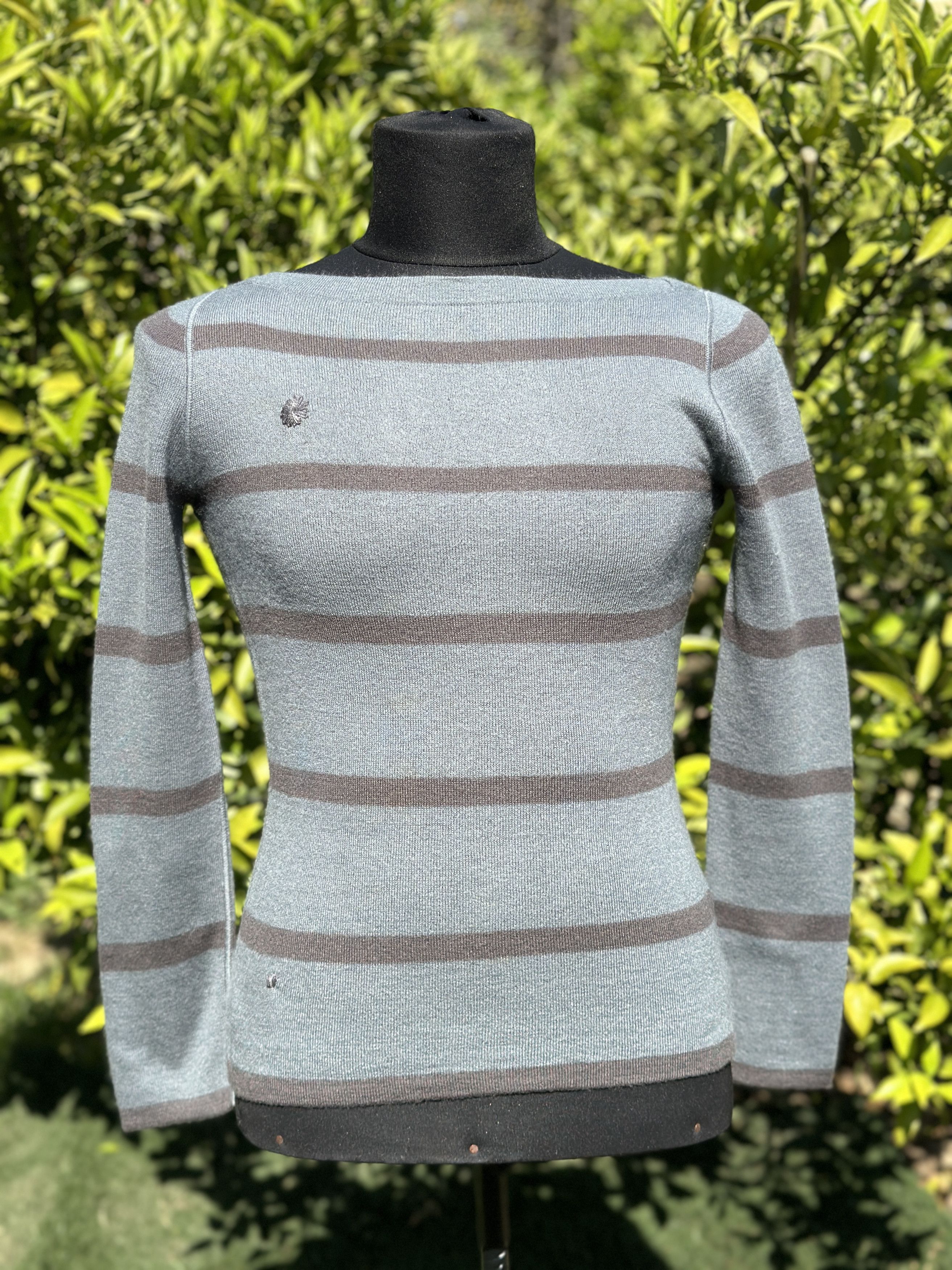 Loro Piana Boat Neck Hand Knit Loro Piana Cashmere Pullover Size 42 S M Size M / US 6-8 / IT 42-44 - 1 Thumbnail