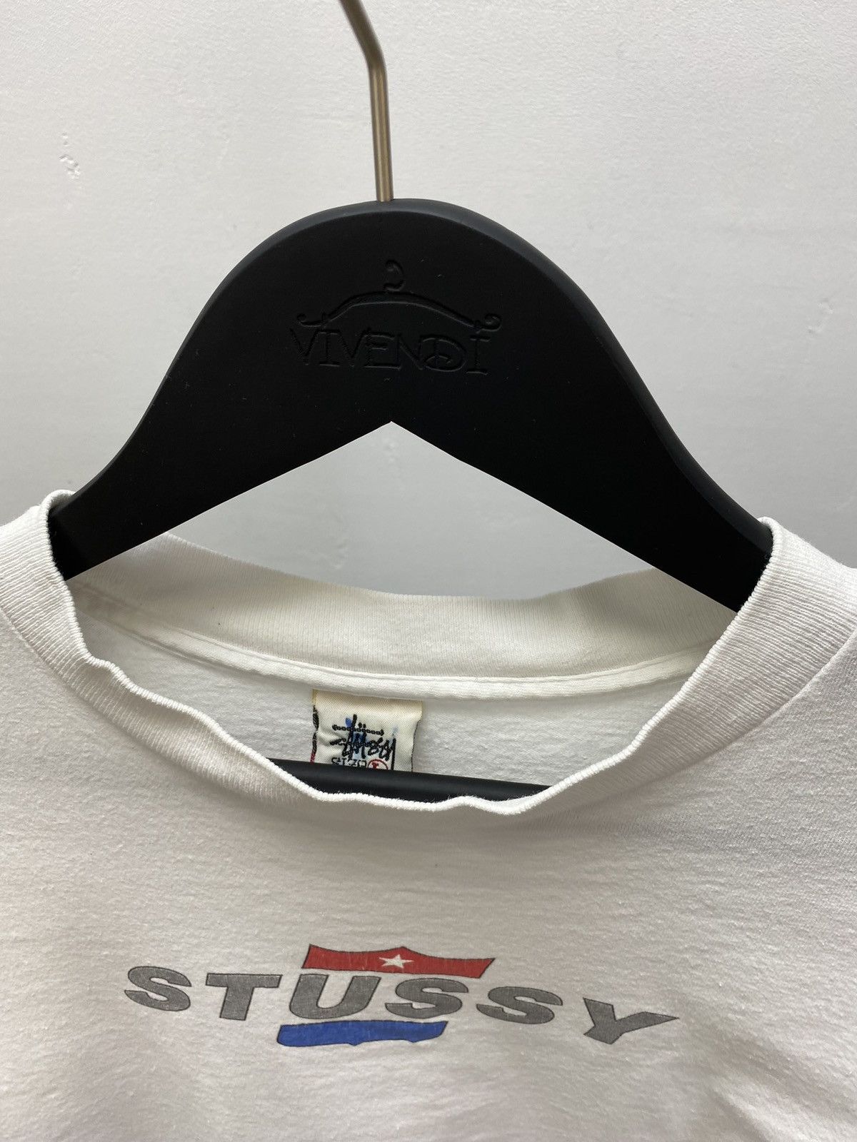 Stussy × Vintage VINTAGE 90s STUSSY LONG SLEEVE T SHIRT MADE IN USA Size US L / EU 52-54 / 3 - 14 Thumbnail