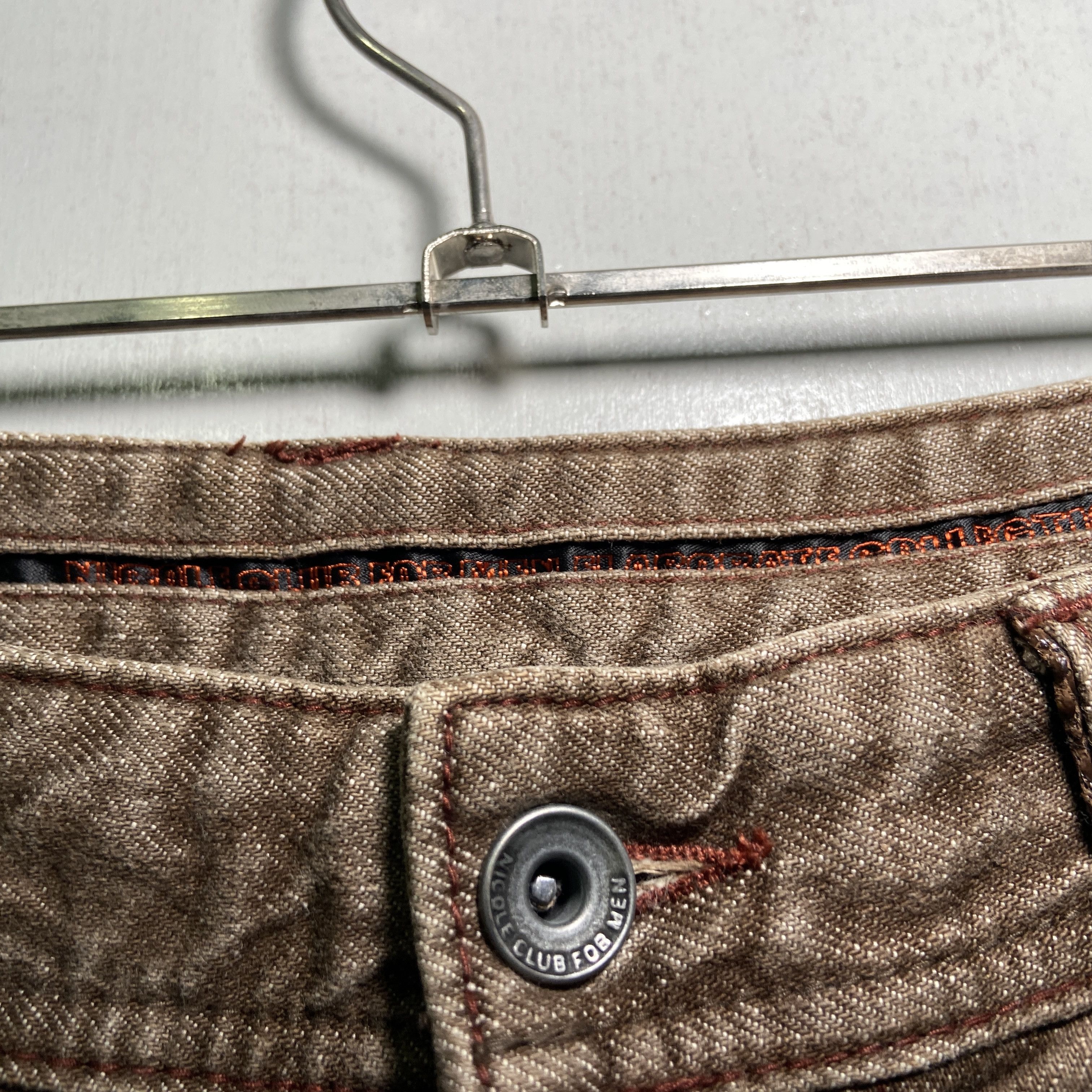 Nicole Club RARE NCFM NICOLE CLUB FOR MEN VINTAGE JAPANESE DENIM JEANS Size US 32 / EU 48 - 8 Thumbnail