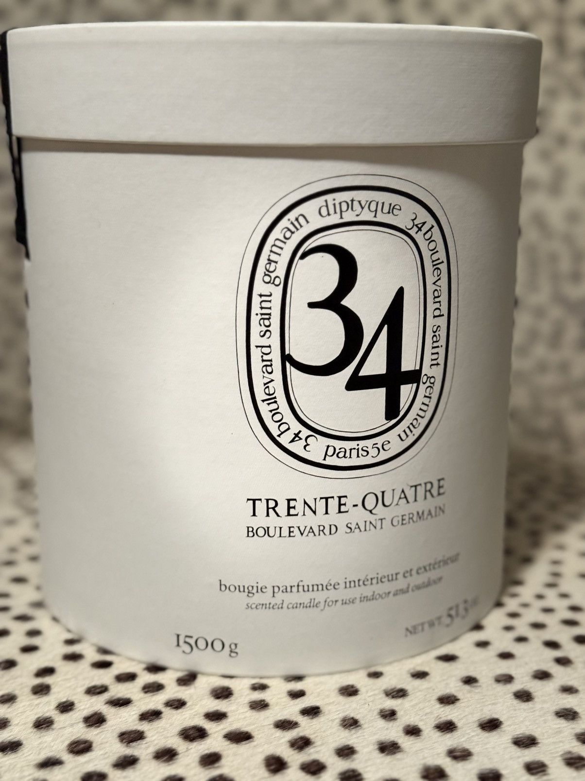 Diptyque 34 BOULEVARD SAINT GERMAIN Very Large Candle Size ONE SIZE - 3 Thumbnail