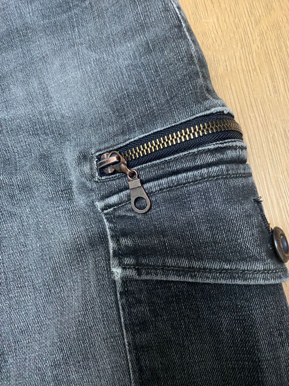 If Six Was Nine 💥BEST OFFER💥VINTAGE BACK NUMBER CARGO DISTRESSED DENIM Size US 30 / EU 46 - 11 Thumbnail