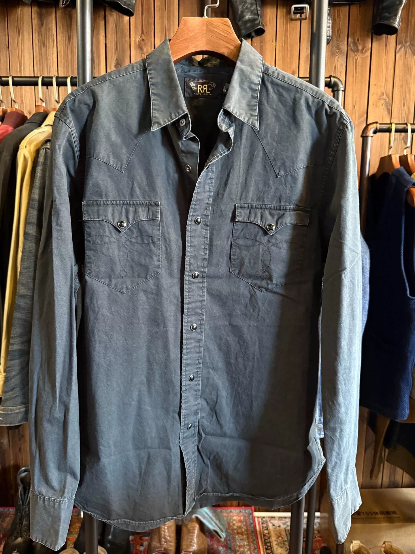 RRL Ralph Lauren RRL Western Shirt Size L Size US L / EU 52-54 / 3 - 1 Thumbnail
