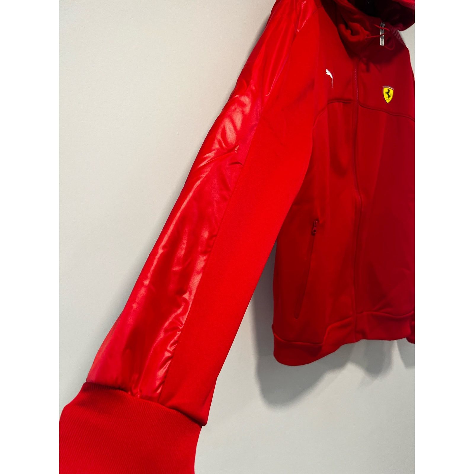 Puma NWT Puma Scuderia Ferrari Soft Shell Hooded Jacket Zip-up Size US XXL / EU 58 / 5 - 4 Thumbnail