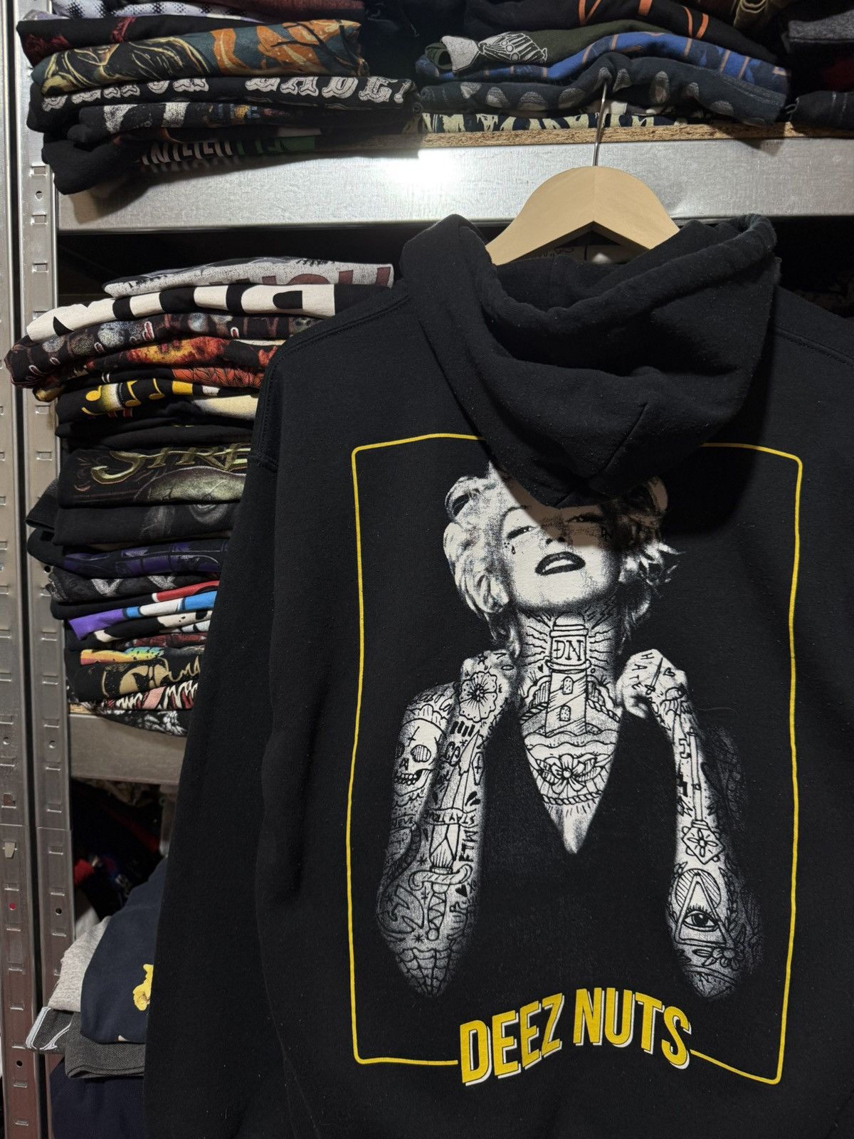 Band Tees Vintage 2000’s Deez Nuts Rock Band Retro Hoodie Y2K Hype Size US M / EU 48-50 / 2 - 4 Thumbnail