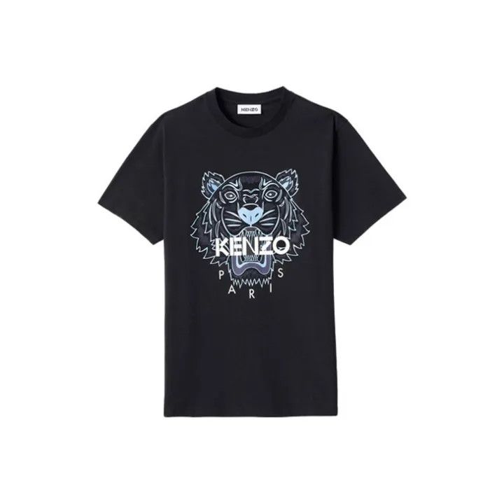 Kenzo KENZO Graphic Tiger Print Short Sleeve T-Shirt 0079 Size US XXL / EU 58 / 5 - 1 Thumbnail