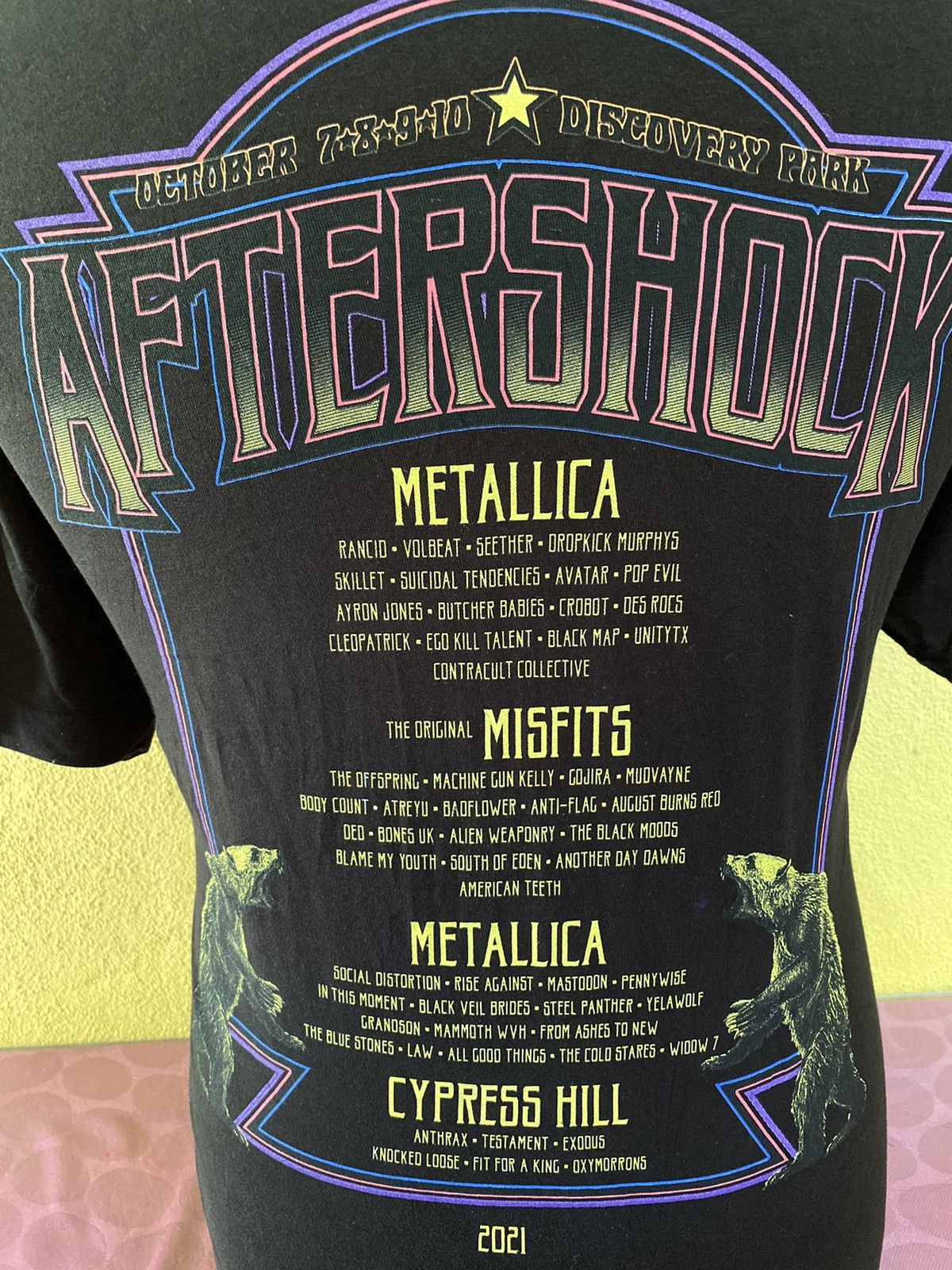 Other Metallica After Shock Tour 2021 Size US XL / EU 56 / 4 - 7 Thumbnail
