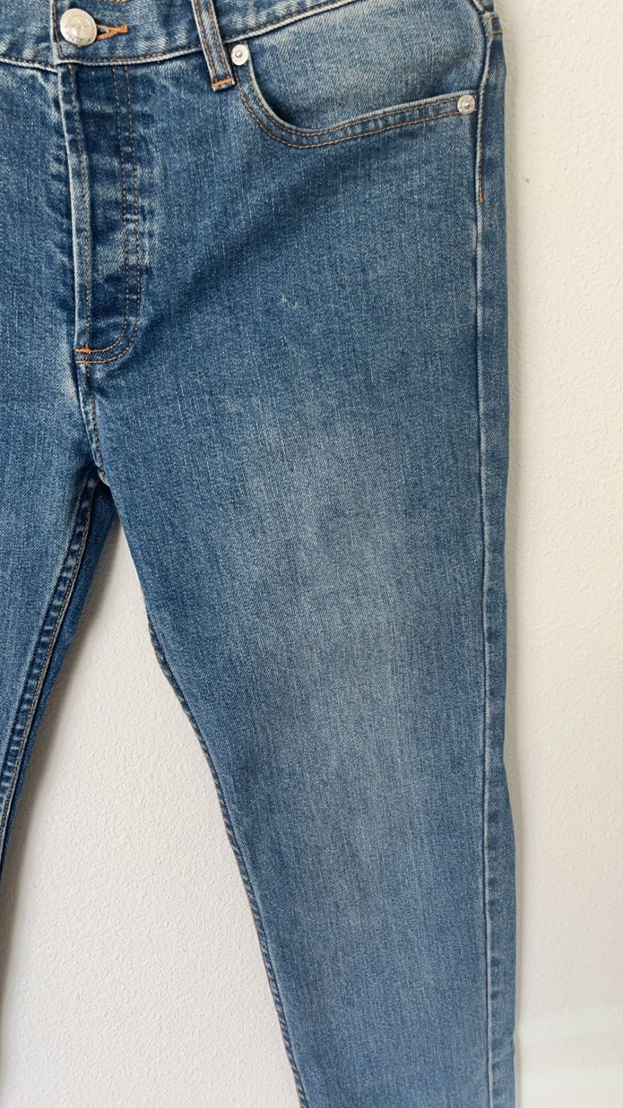 A.P.C. A.P.C Petit New Standard Stonewashed Denim Size US 30 / EU 46 - 4 Thumbnail