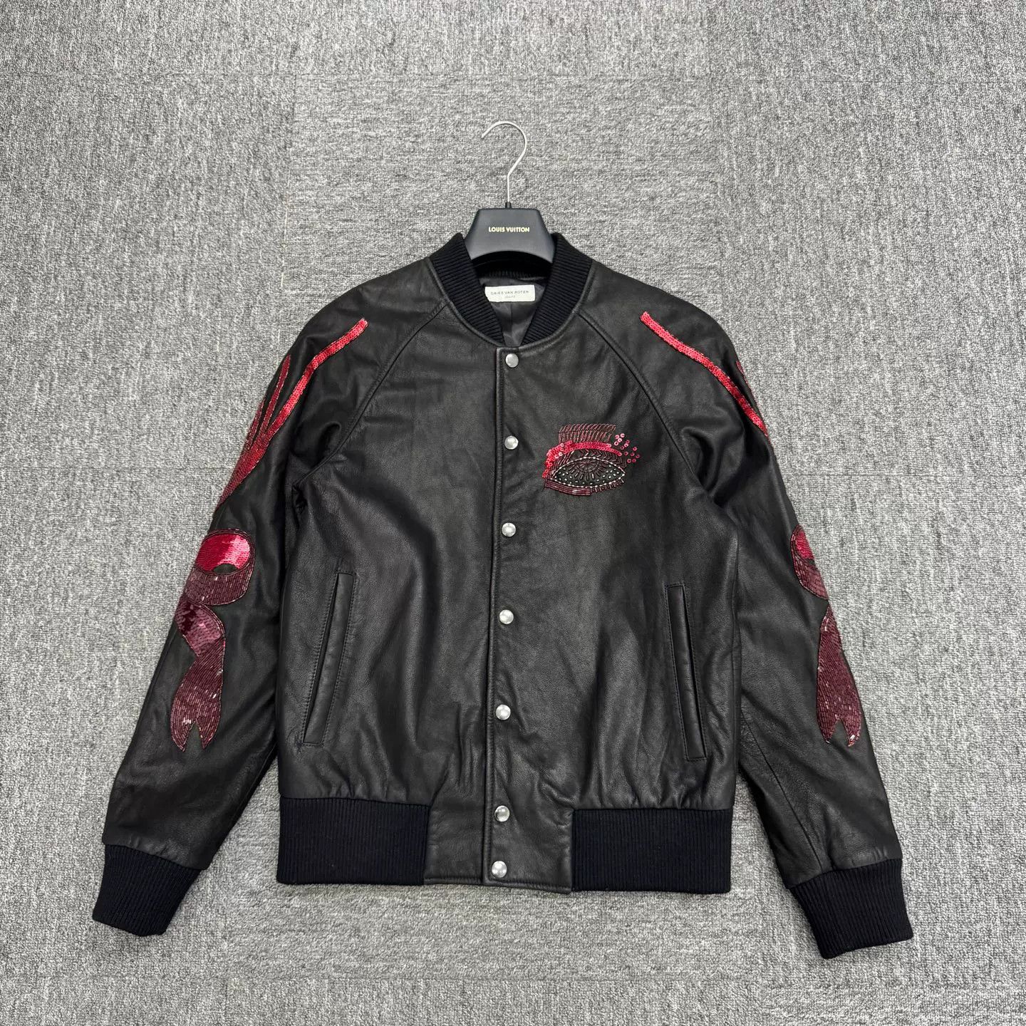 Dries Van Noten × Stussy Stussy & Dries Van Noten Varsity Jacket