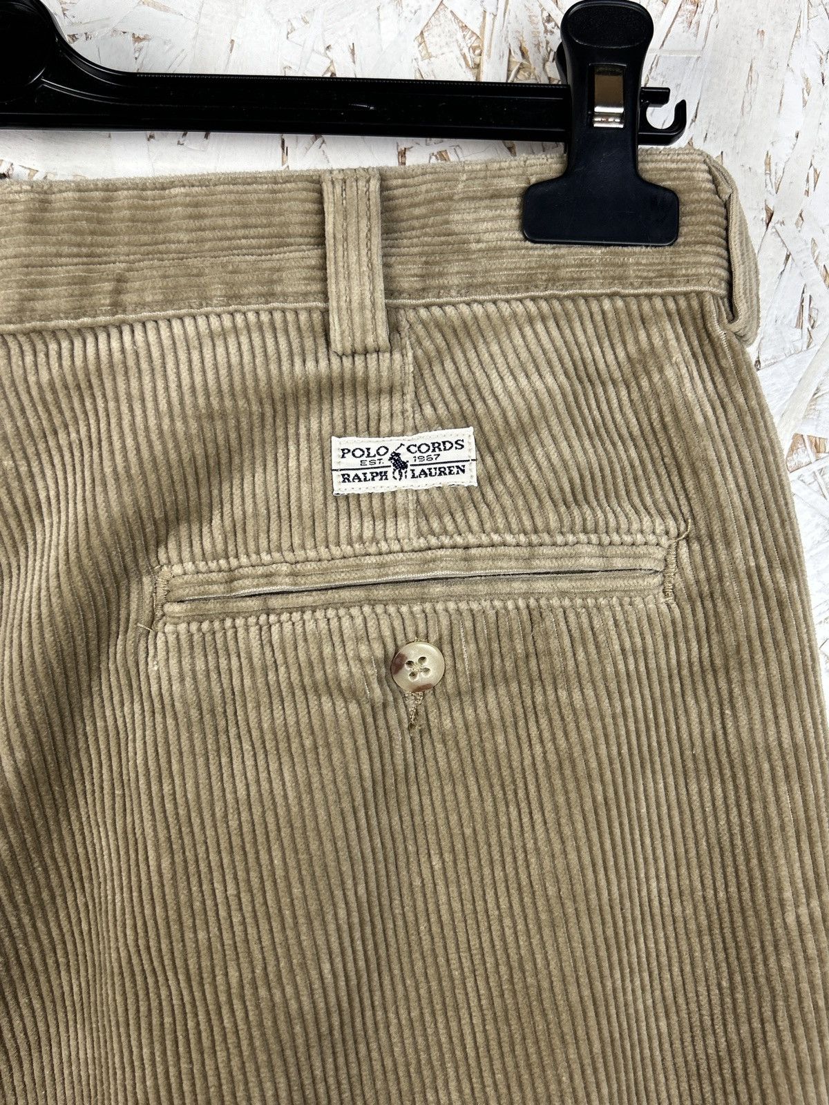 Polo Ralph Lauren Polo Cords By Ralph Lauren Velvet Corduroy Pants Size 34/32 Size US 34 / EU 50 - 7 Thumbnail