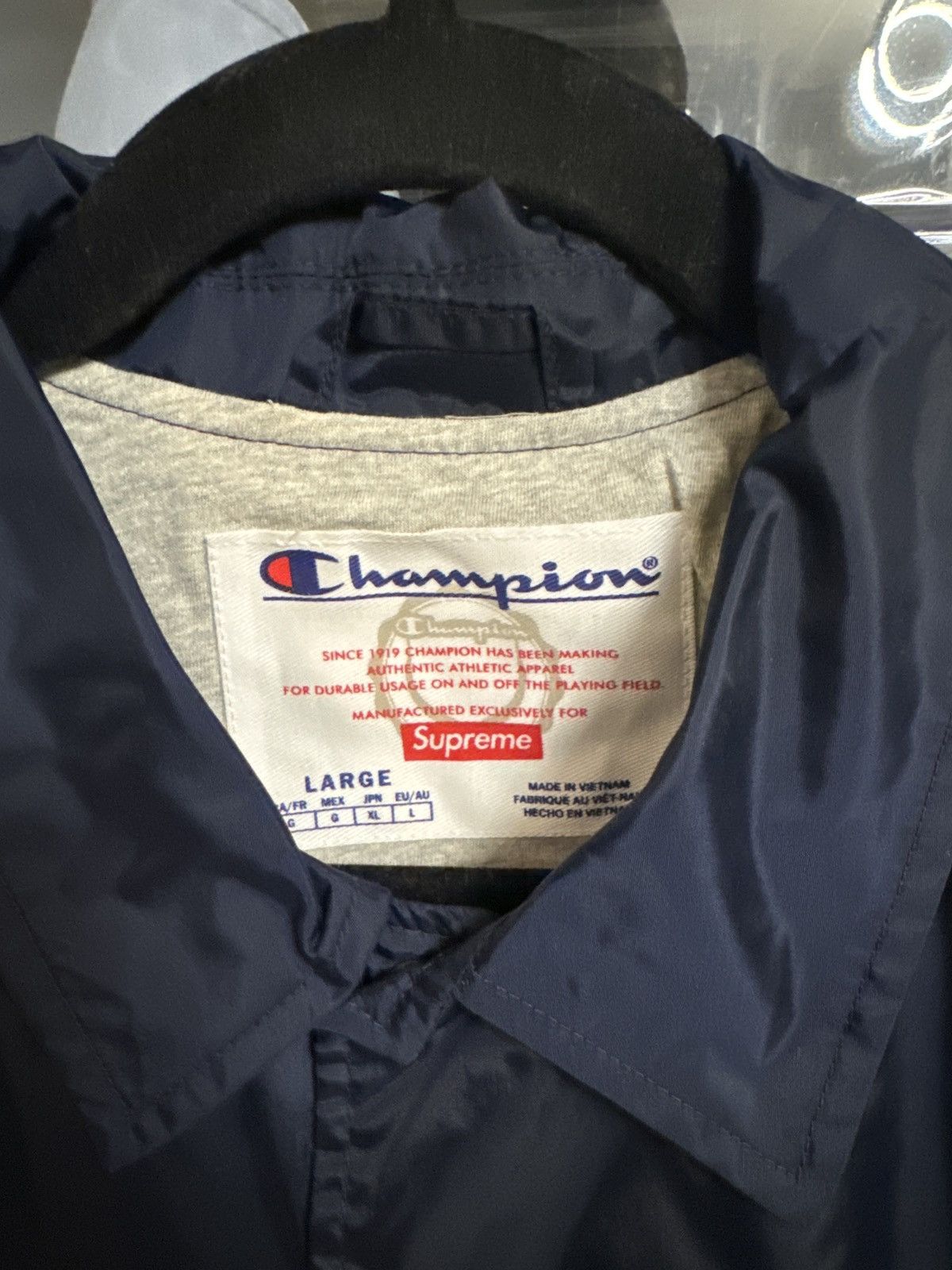 Champion × Supreme Supreme x Champions Coached Jacket Size US L / EU 52-54 / 3 - 2 Thumbnail