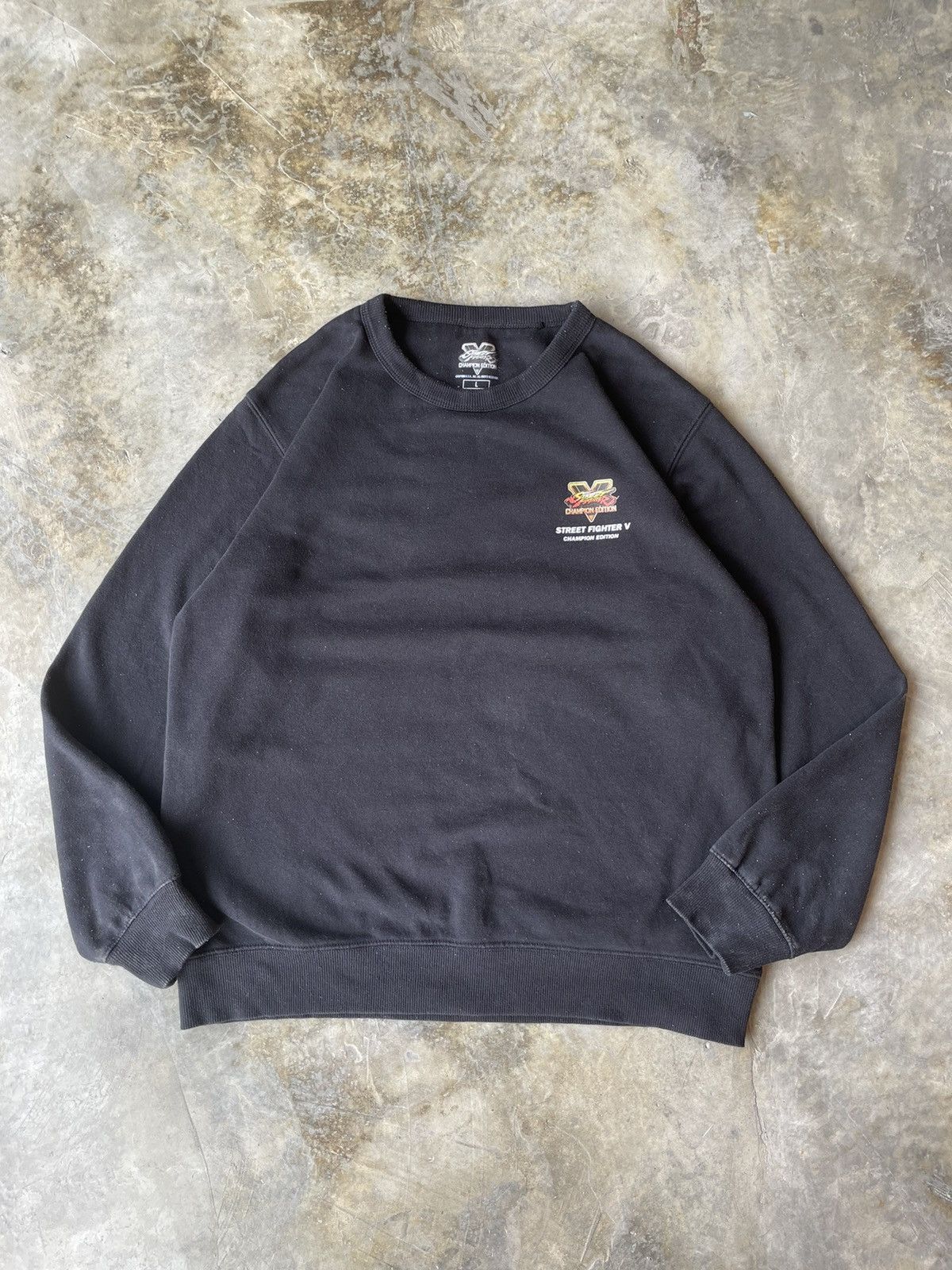 Street Fighter v crewneck sweatshirt