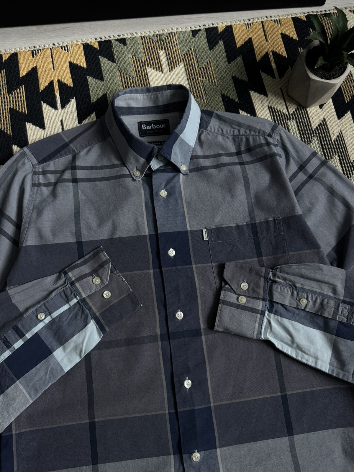 Barbour Vintage Barbour Arndale Tartan Button Up Shirt Size US S / EU 44-46 / 1 - 8 Thumbnail