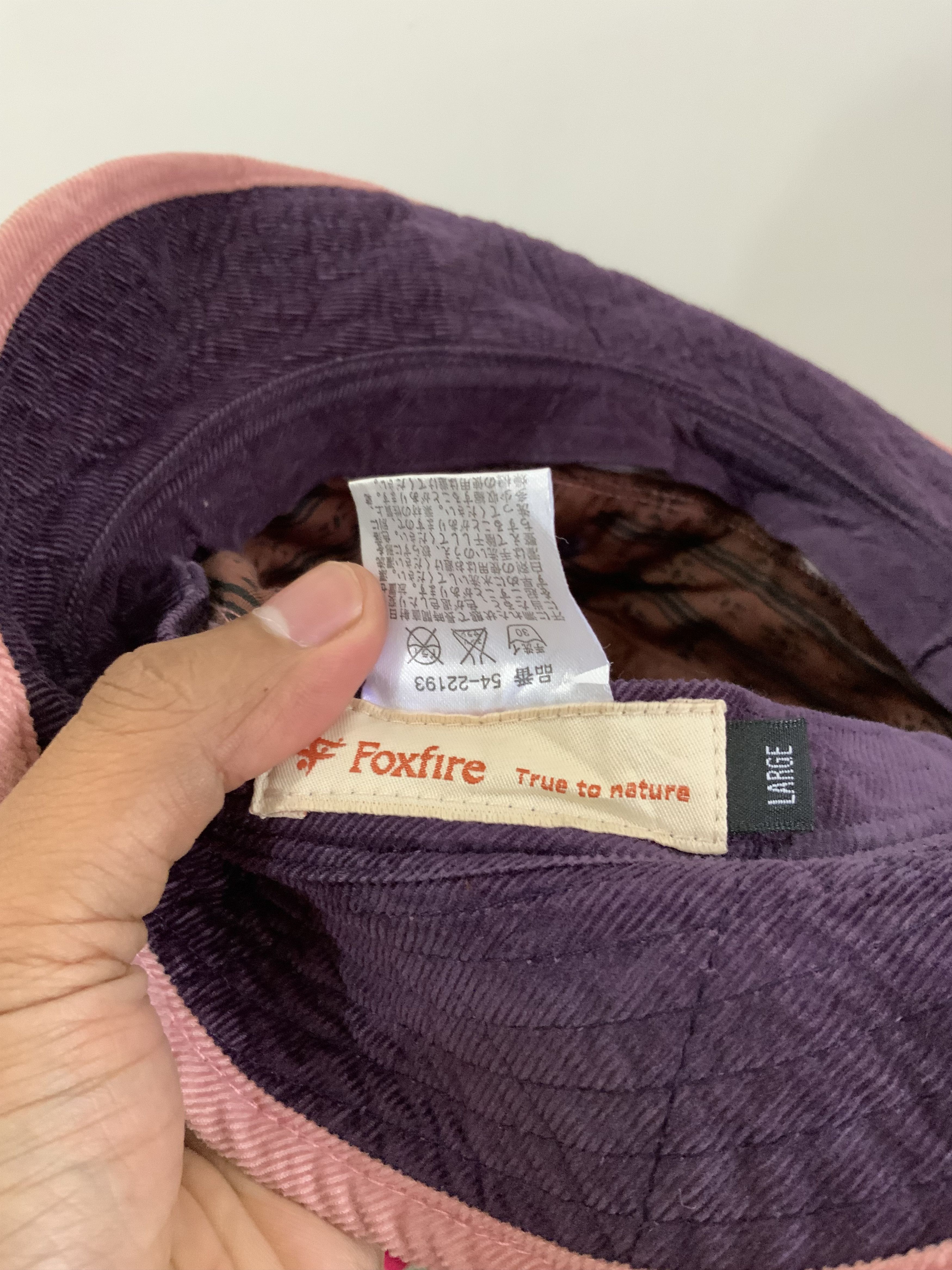 Japanese Brand FoxFire Navajo Native Coduroi Bucket Hat Size ONE SIZE - 10 Thumbnail