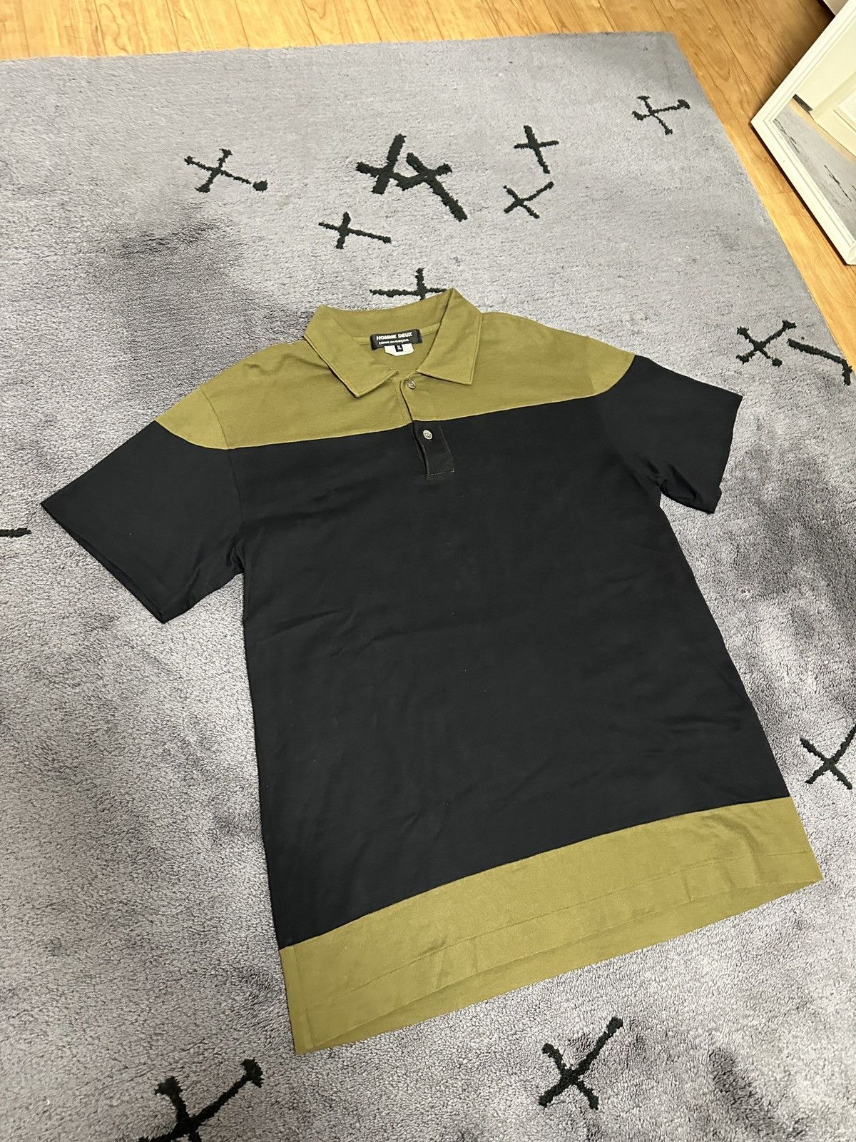 Comme des Garcons Homme Deux CDG Homme Deux Polo Size US XL / EU 56 / 4 - 2 Thumbnail