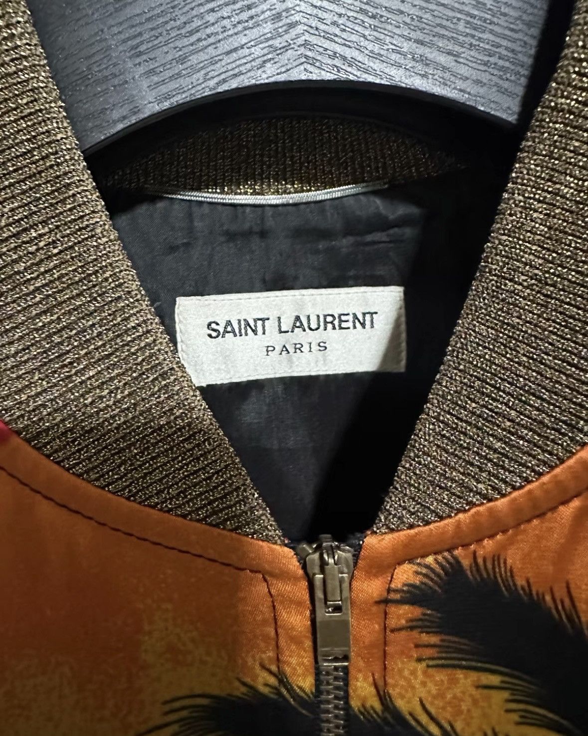 Saint Laurent Paris Saint Laurent silk jacket size 44 wxx Size US S / EU 44-46 / 1 - 7 Thumbnail
