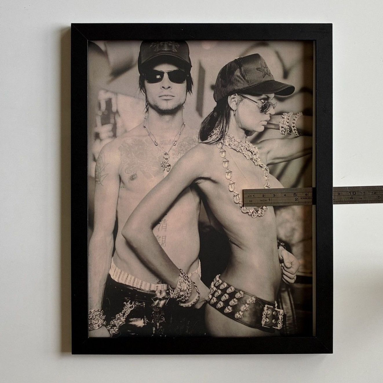 Chrome Hearts Chrome Hearts vintage boobs out photo Poster framed 9x11 Size ONE SIZE - 1 Thumbnail