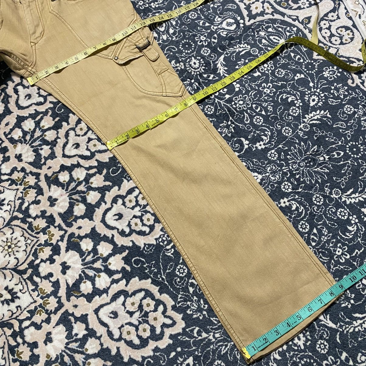 Nicole Club Y2K NCFM Denim Cargo Flare Pants Size US 34 / EU 50 - 23 Thumbnail