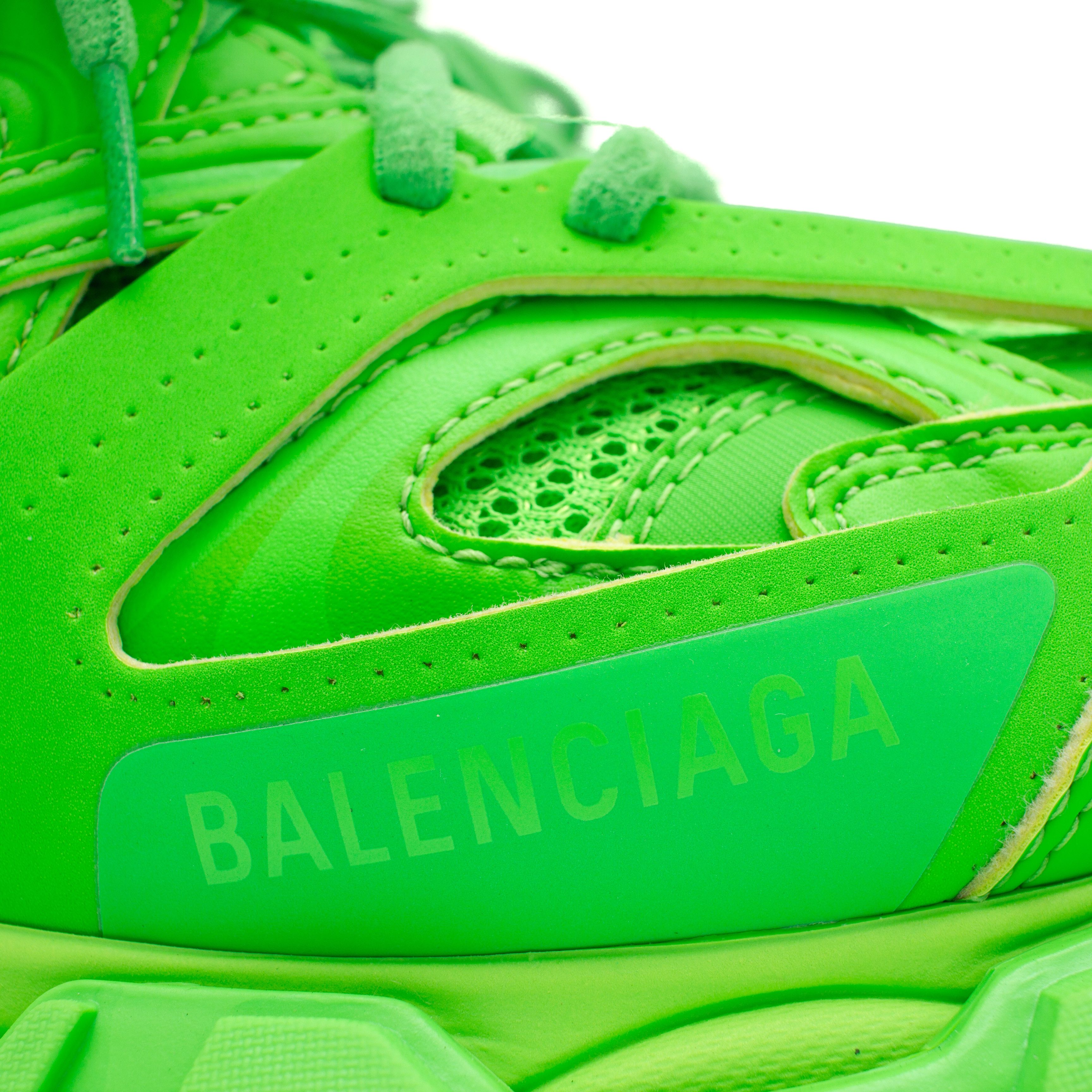 Balenciaga 995$ Balenciaga Track Sneakers Fluo Green 542023Size 40/US7 Size US 10 / IT 40 - 9 Thumbnail
