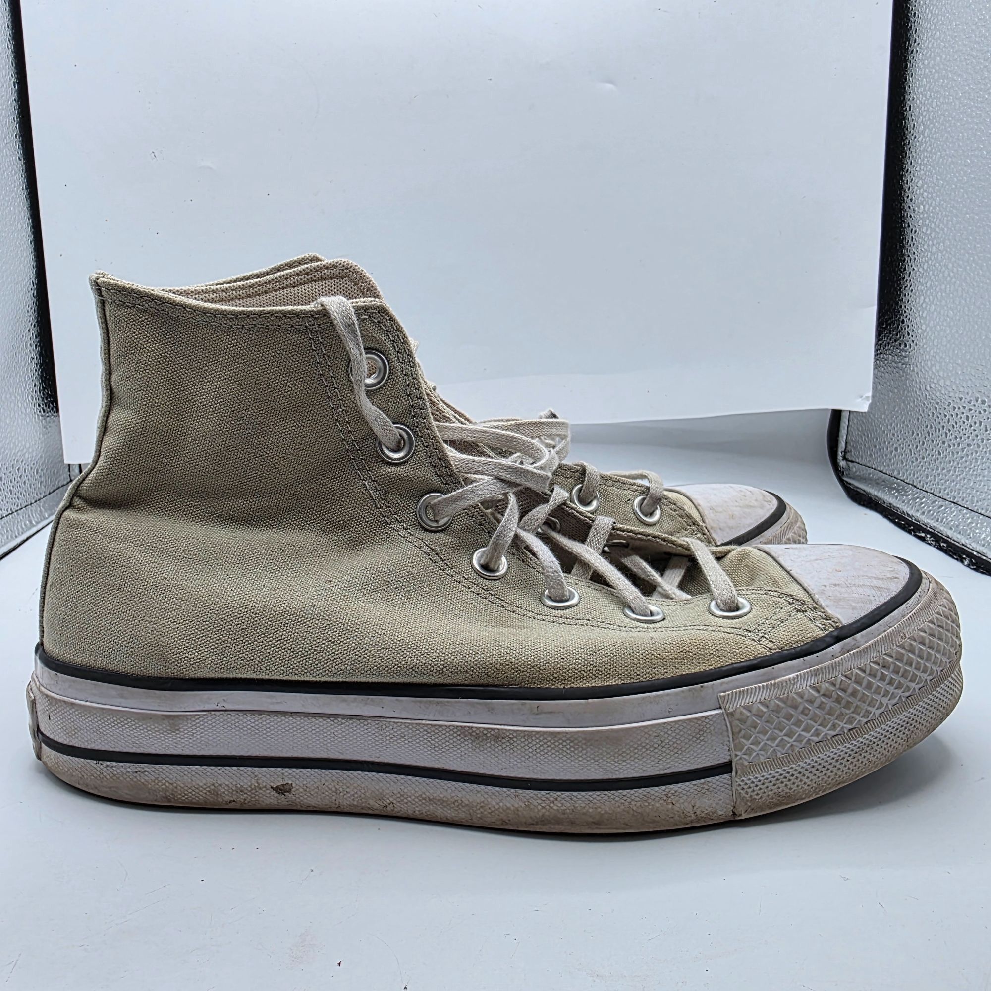 Converse Converse Lift Platform Womens Size 8.5 Sneakers Light Green Size US 8.5 / IT 38.5 - 12 Thumbnail