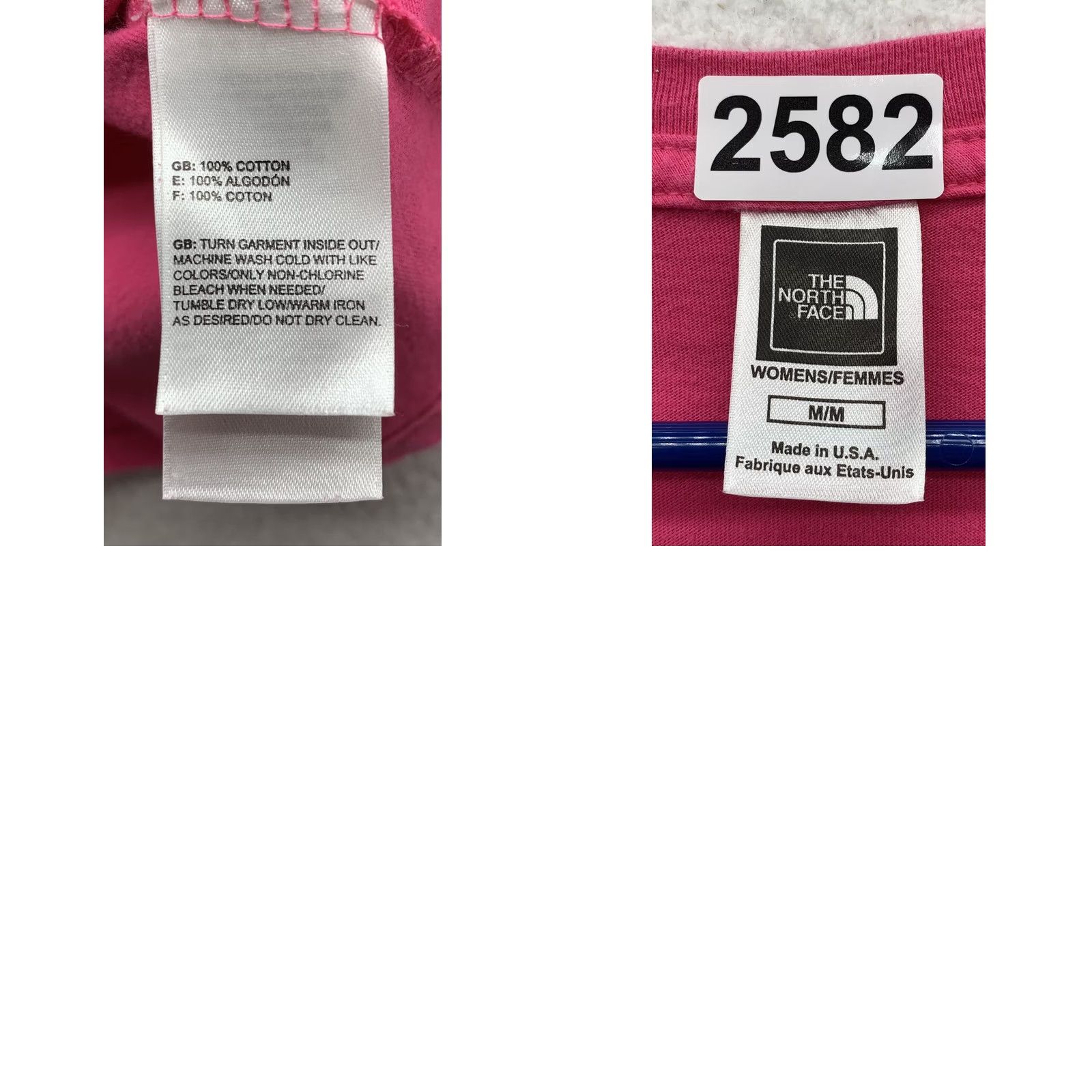 The North Face The North Face T-Shirt Womens M Pink USA Made Outdoors Backyard Project Size M / US 6-8 / IT 42-44 - 9 Thumbnail