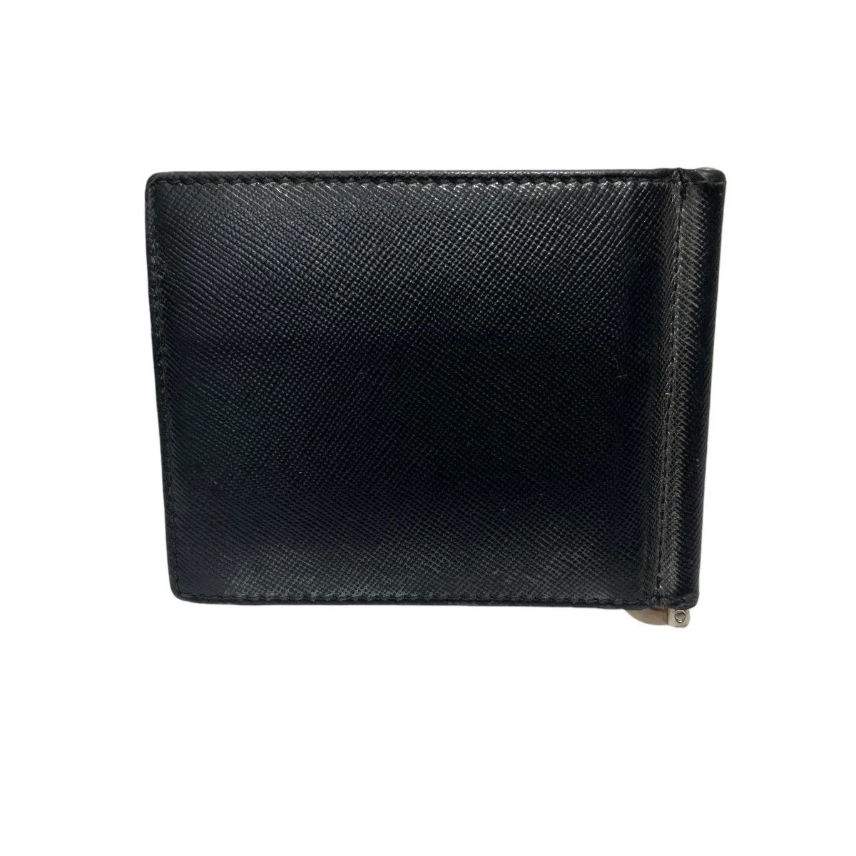 Prada Logo Leather Bi-fold Wallet Size ONE SIZE - 2 Thumbnail