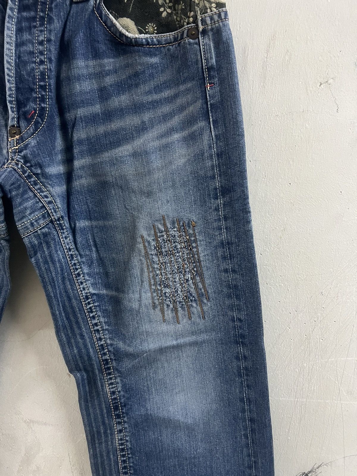 Japanese Brand JAPAN BRAND MIRZA DISTRESSED DENIM PANT Size US 32 / EU 48 - 8 Thumbnail