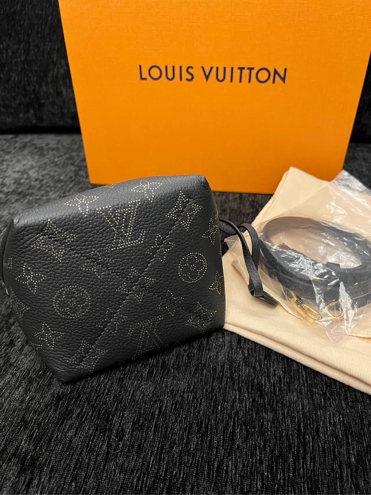 Louis Vuitton LV Pico Bella Embossed Calf Bucket New 10.5x13x11 Size ONE SIZE - 4 Thumbnail