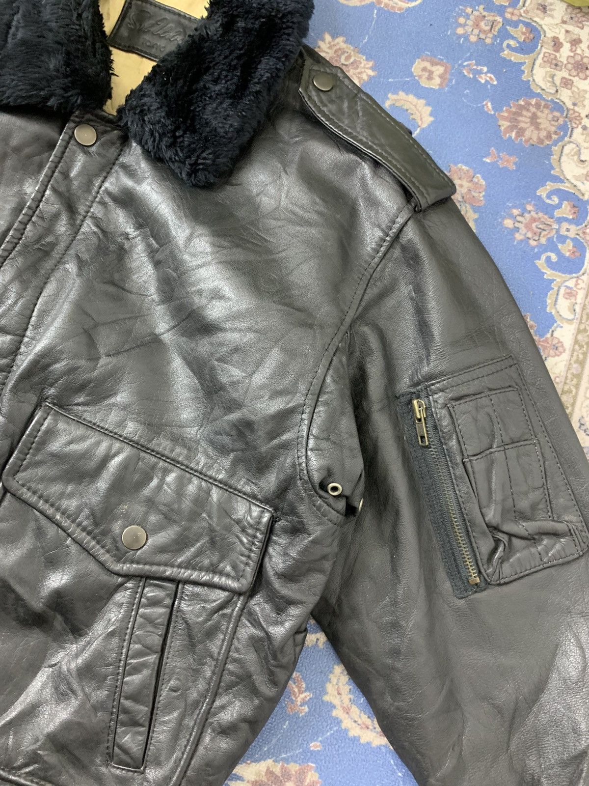 Genuine Leather Vintage SUB URBAN Tokyo Leather Flight MA-1 Aero Lewis Size US M / EU 48-50 / 2 - 7 Thumbnail