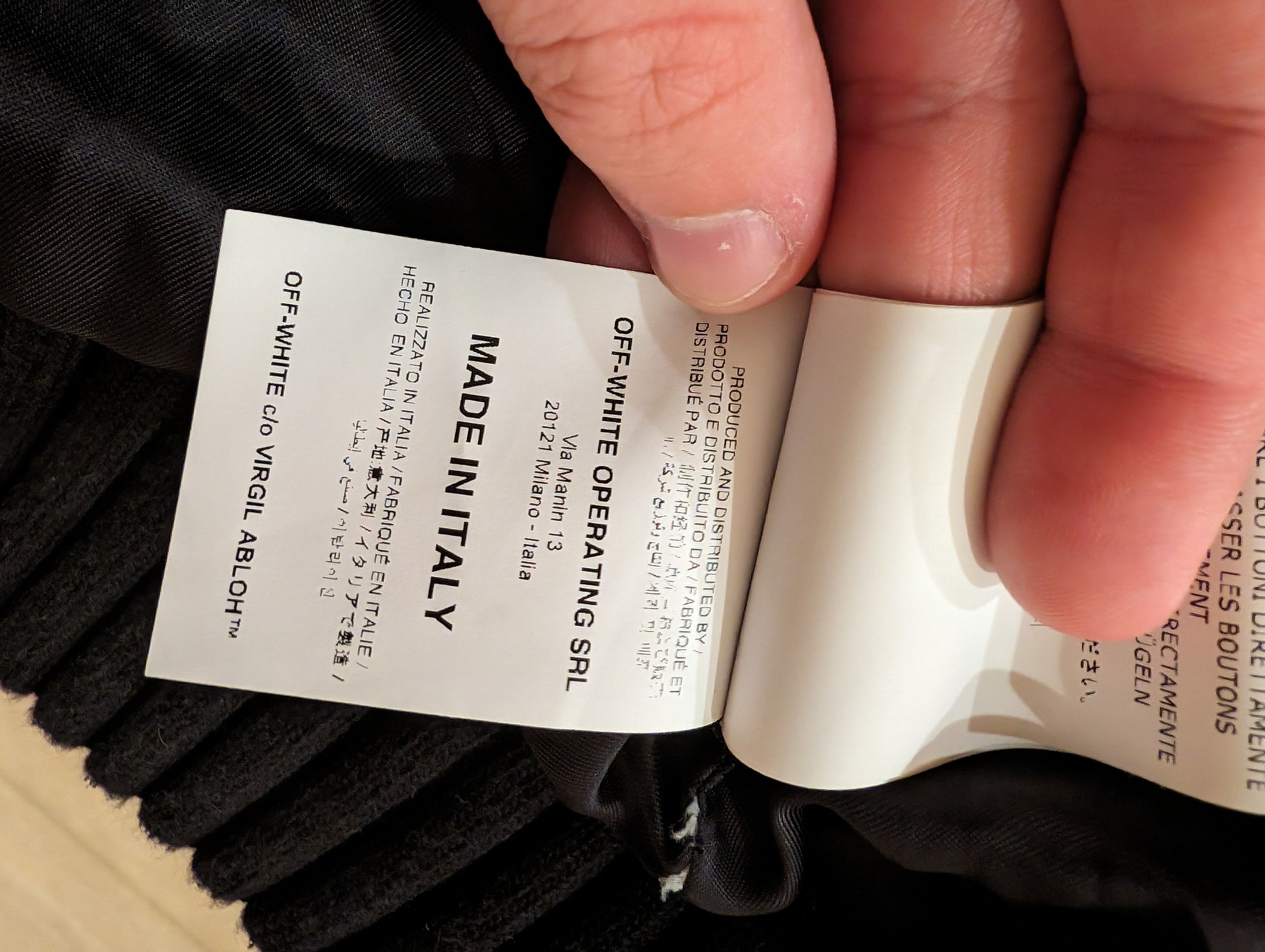 OffWhite Off white cabin baggage bomber Grailed