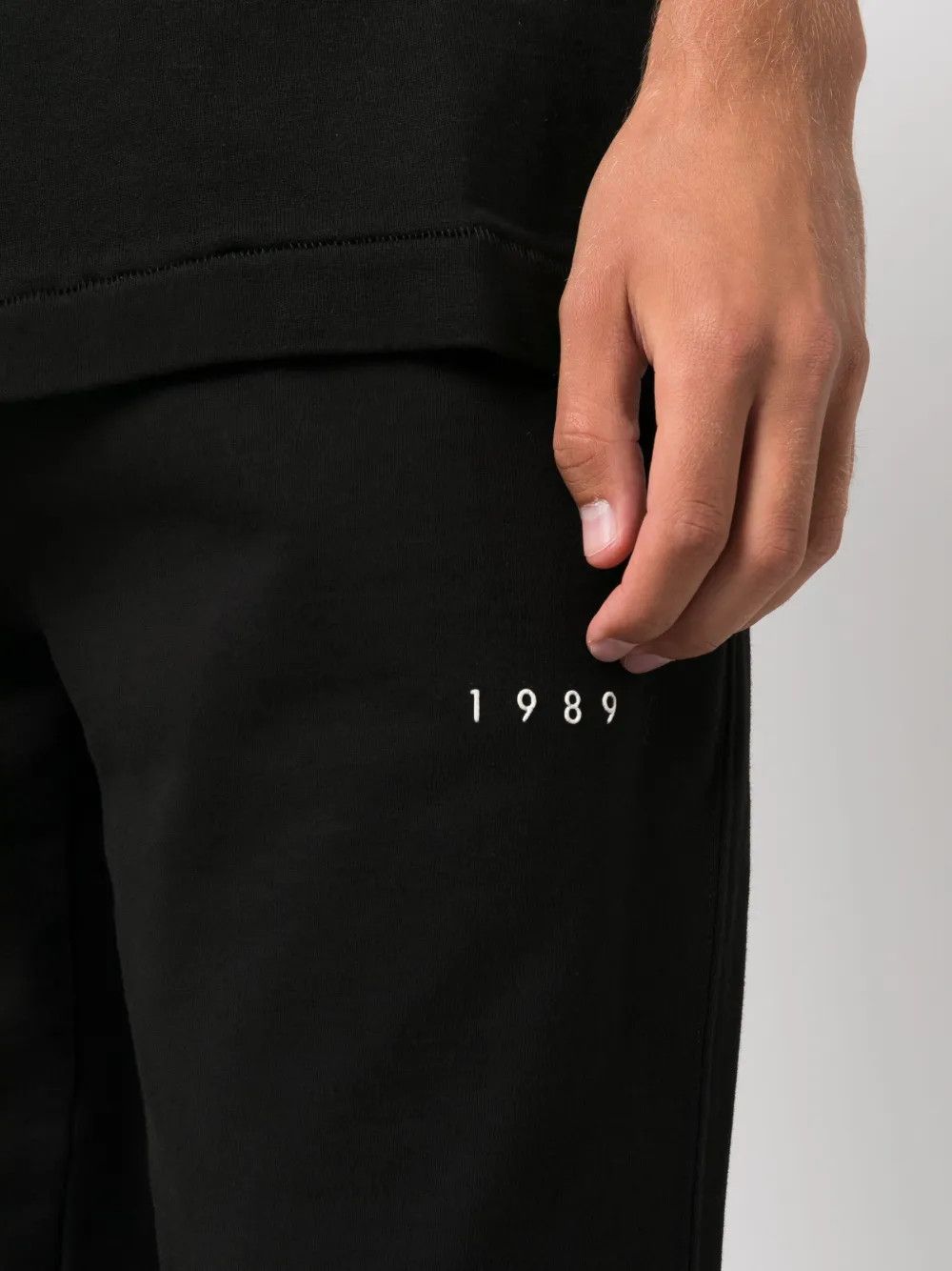1989 STUDIO o1y0525 Logo Jogger & Sweatpant in Black Size US 32 / EU 48 - 3 Thumbnail