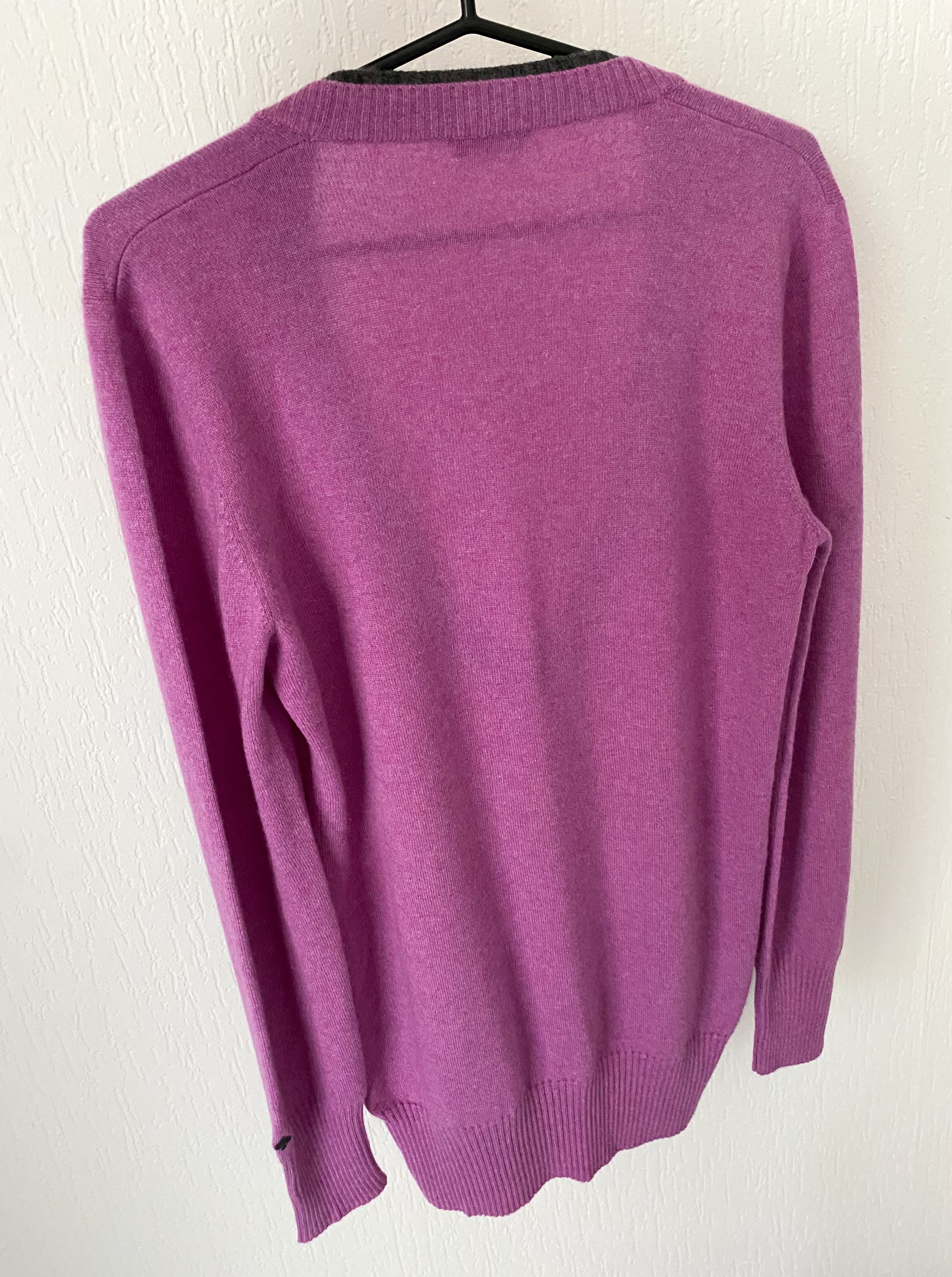 Brunello Cucinelli Brunello Cucinelli Cashmere Deep V-Neck Sweater Size L / US 10 / IT 46 - 11 Thumbnail