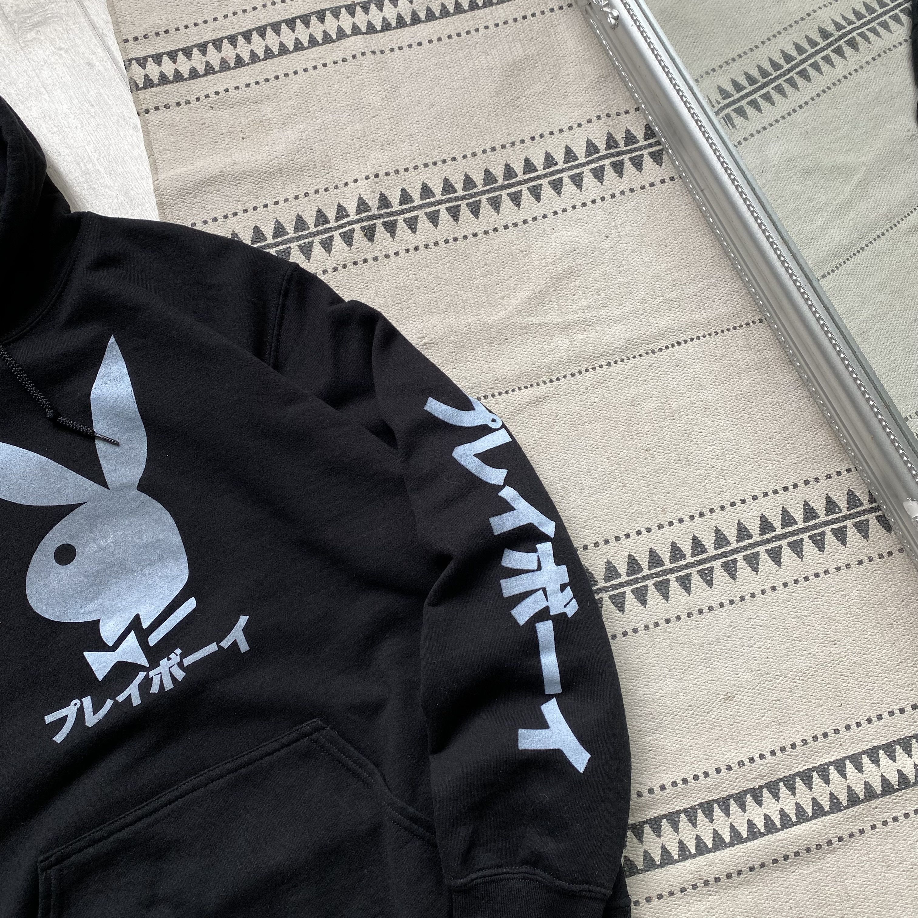 Playboy 🐰 Vintage 00s Playboy hoodie Y2K japanese print Sex Girl Size US M / EU 48-50 / 2 - 4 Thumbnail