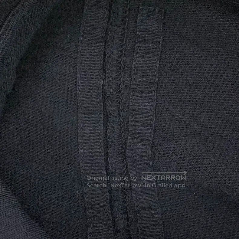 Rick Owens Rick Owens Black Design Hooded Long Sleeve Sweatshirt Size XS / US 0-2 / IT 36-38 - 5 Thumbnail