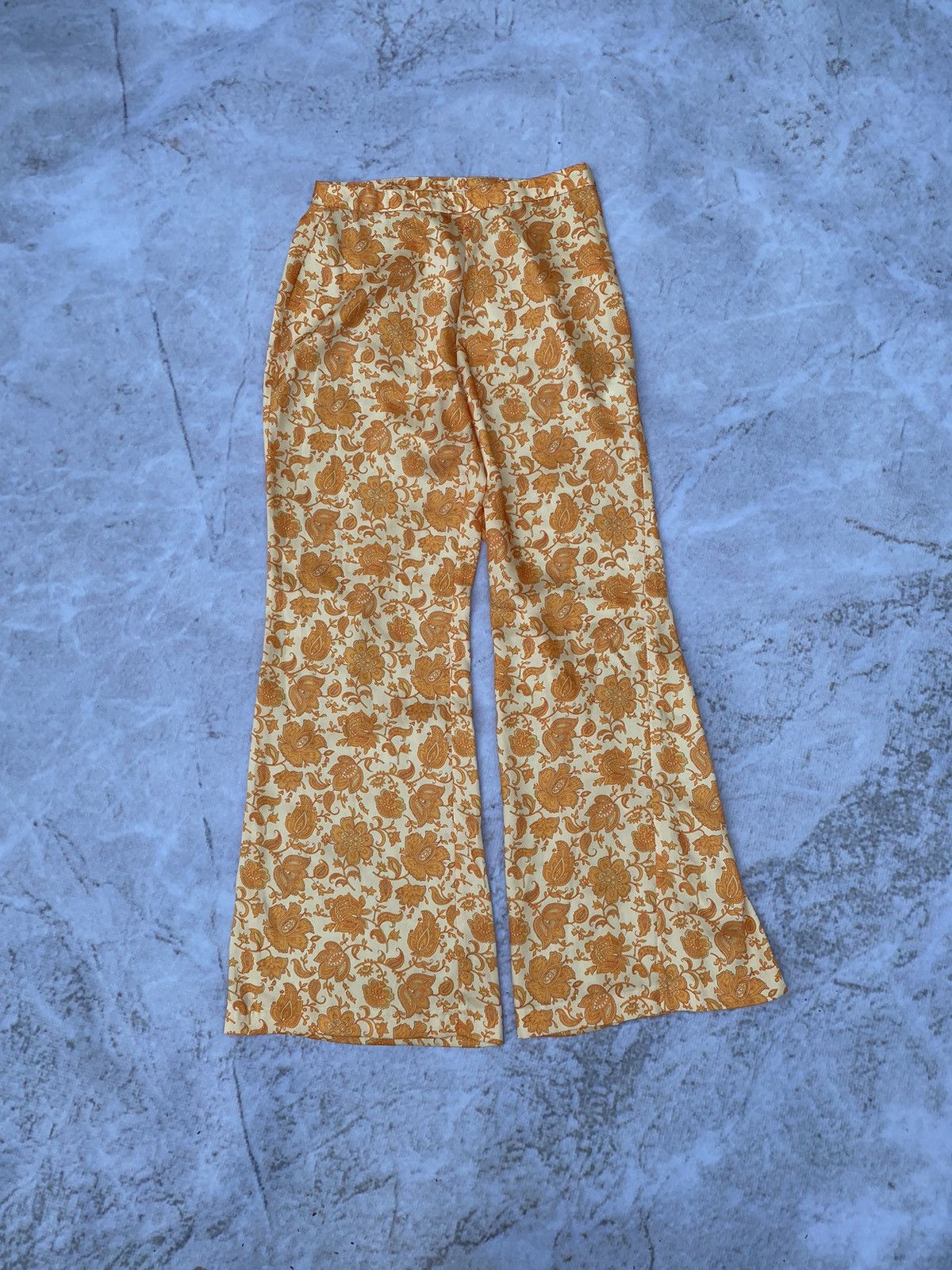 Sandro Sandro Floral Print Beach Pants Luxury Trousers Size 27" / US 4 / IT 40 - 2 Thumbnail