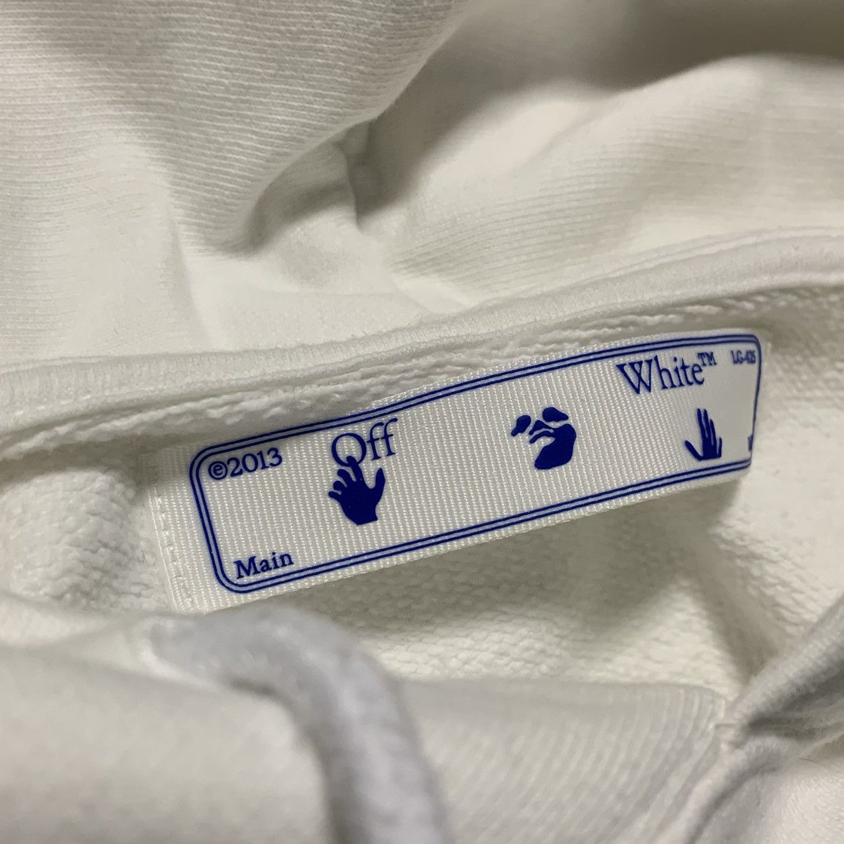 Off-White Off White XS Mona Lisa White Hoodie Virgil Abloh Size US XS / EU 42 / 0 - 8 Thumbnail